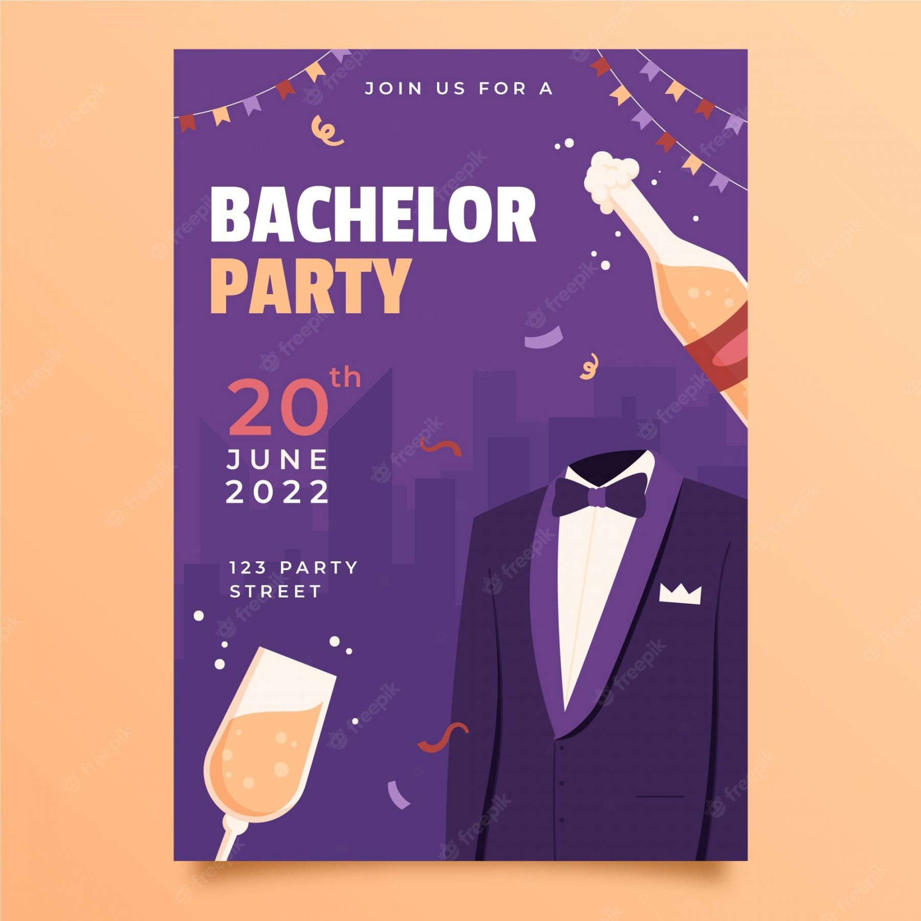 Bachelor Party Invitation Images - Free Download on Freepik