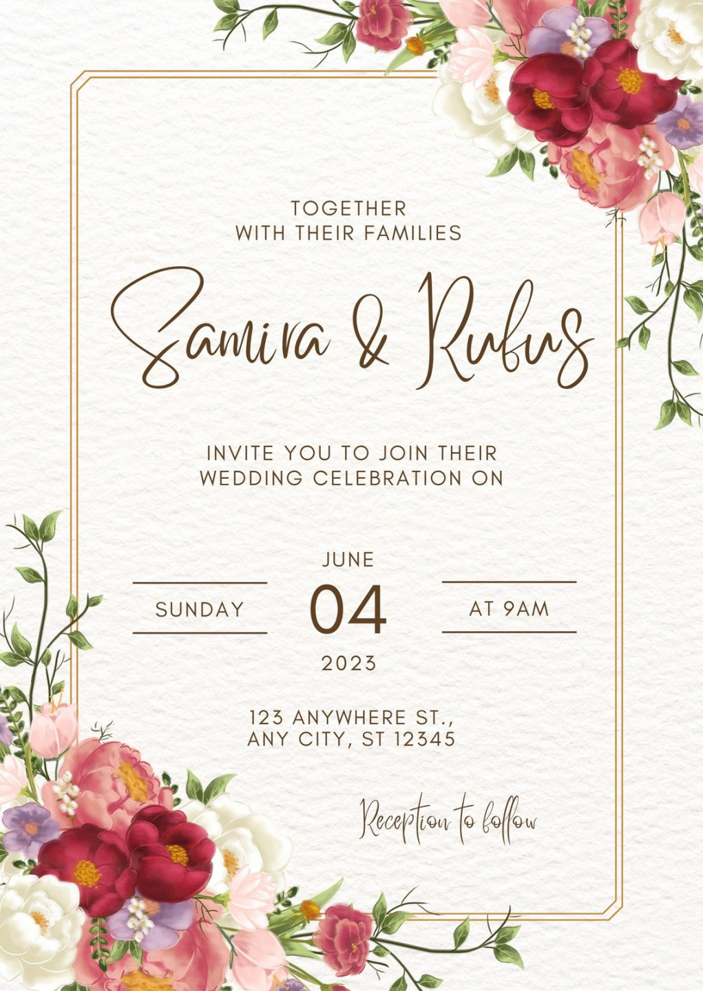 Free and printable custom invitation templates  Canva