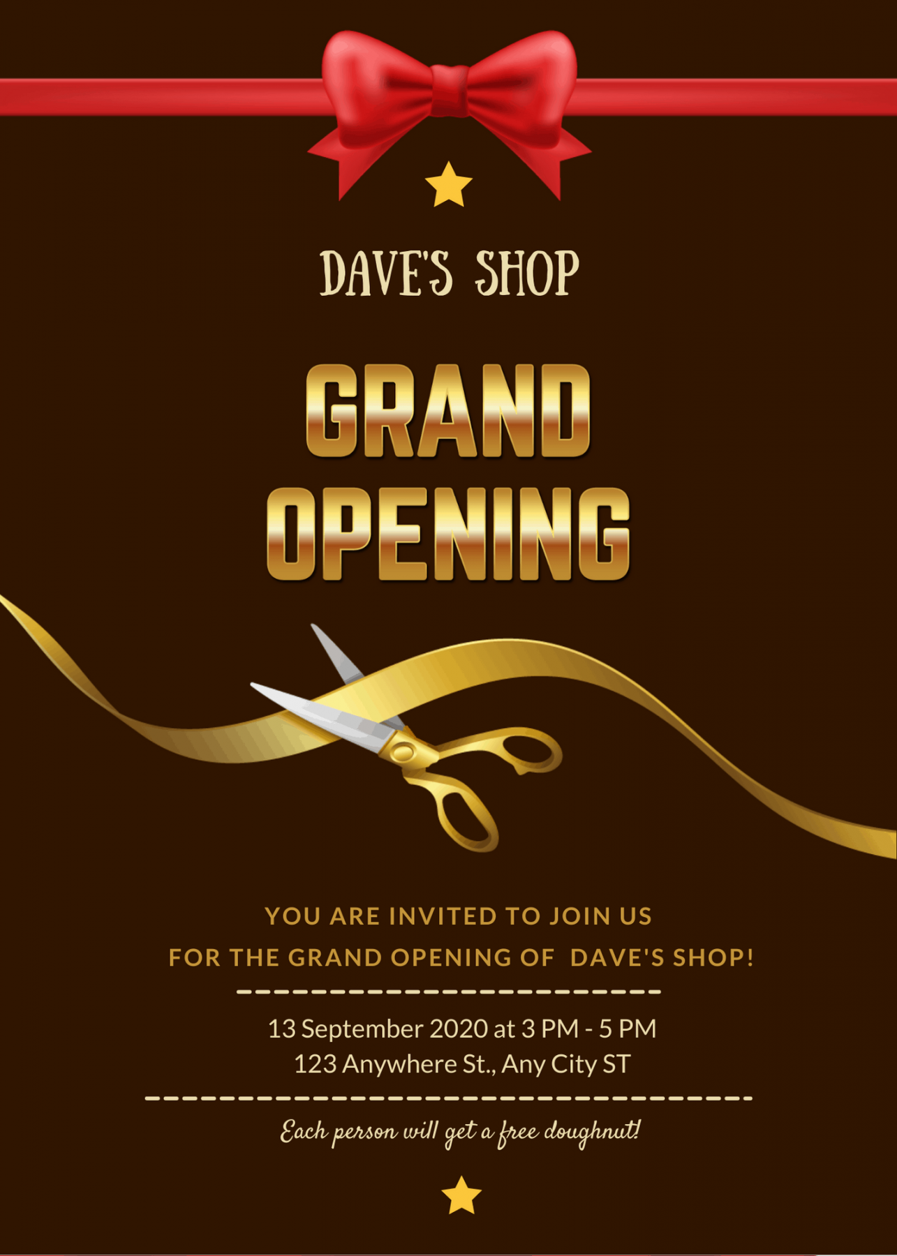 Pin by Rabbani Baani on d  Grand opening invitations, Shop