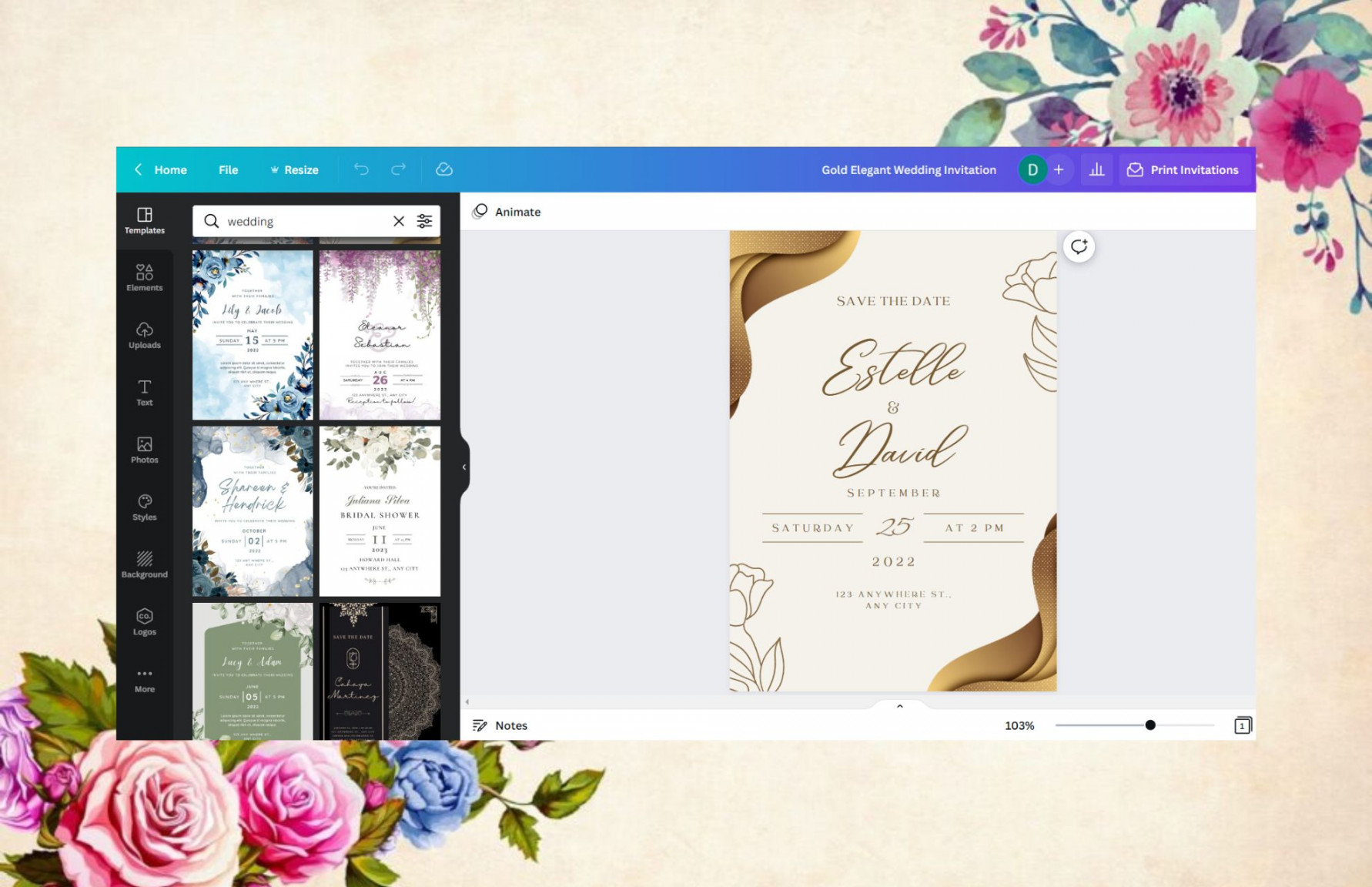 Wedding Design Invitation Software:  Best in