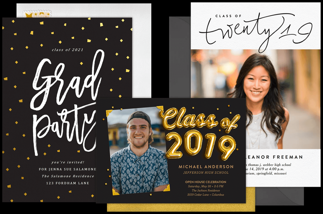 Email Online Graduation Party Invitations that WOW!  Greenvelope