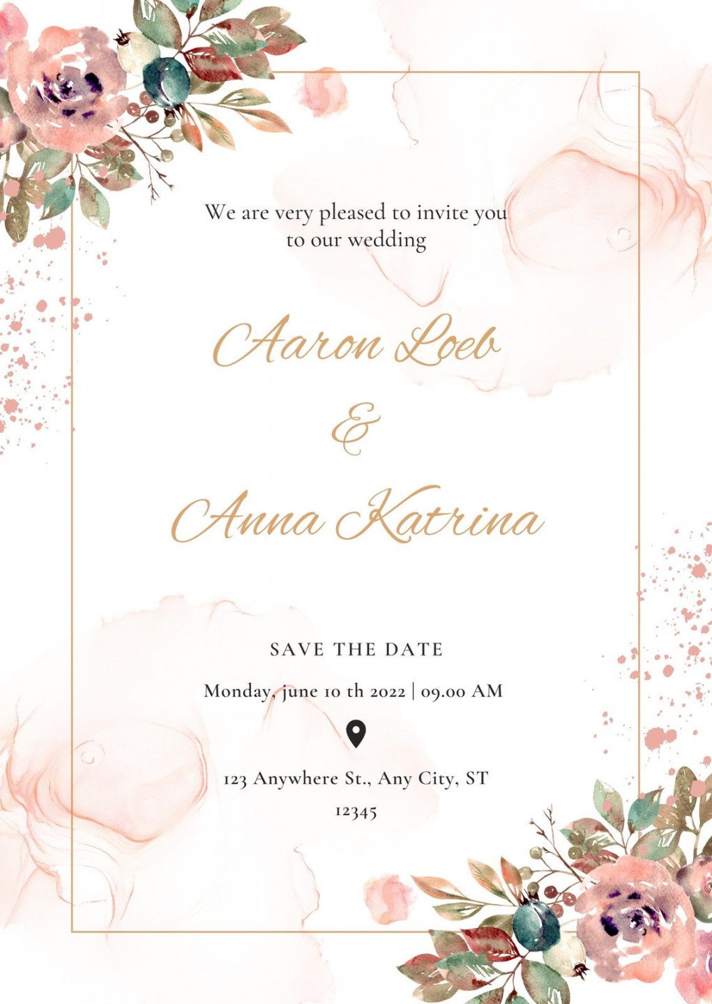 Free and printable custom invitation templates  Canva