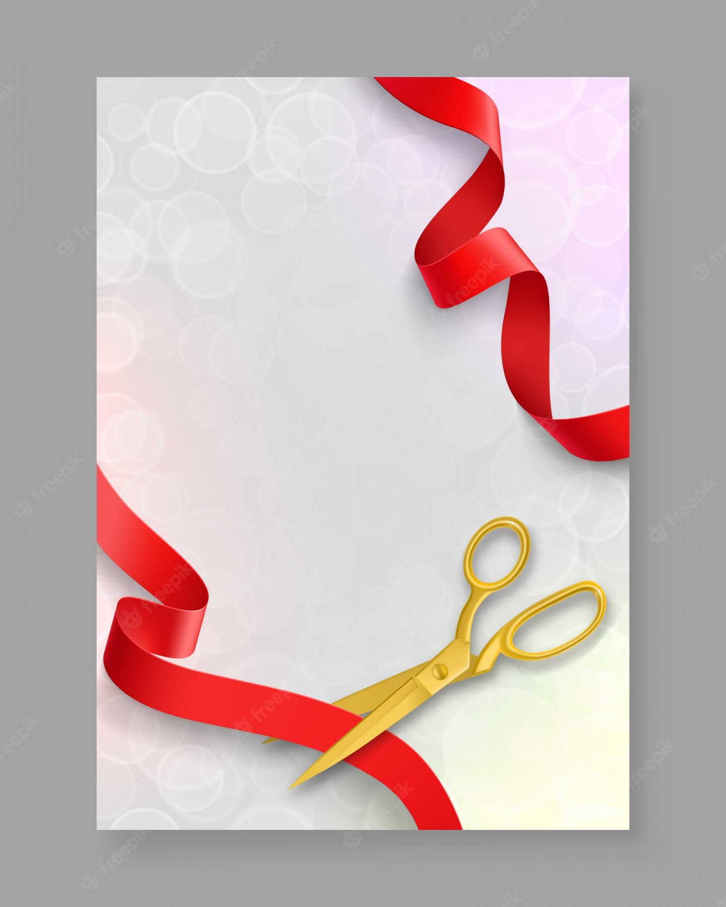 Ribbon Cutting Invitation Images - Free Download on Freepik