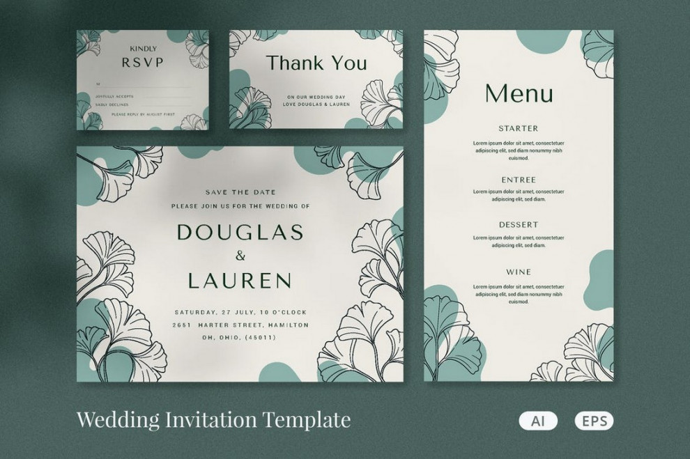 + Wonderful Wedding Invitation & Card Design Samples  Design Shack