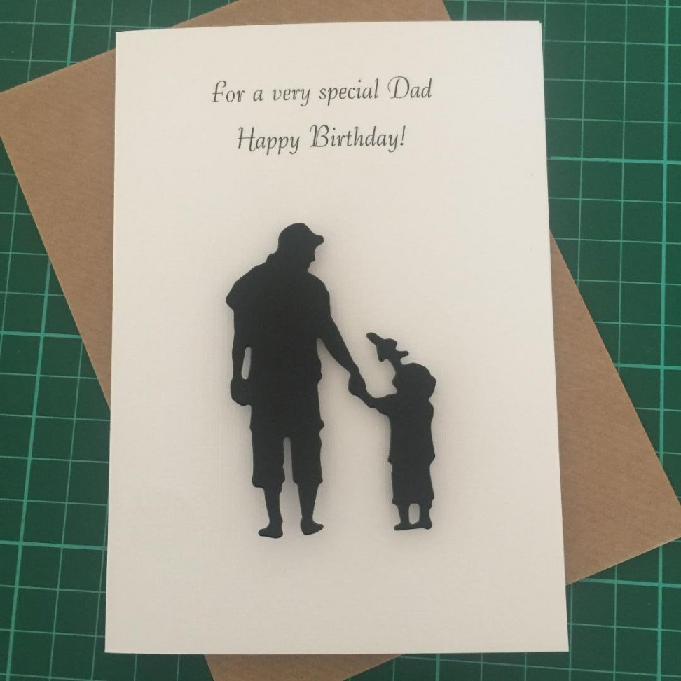 Birthday Card For Dad Daddy Father From Son Or Daughter - Etsy