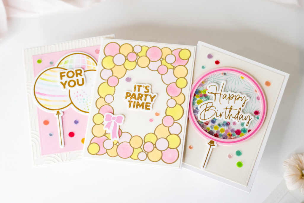 Birthday Card Ideas With Leica Palma - Spellbinders Blog