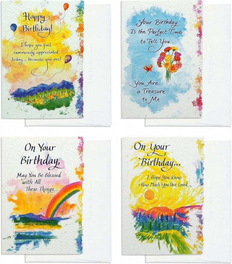 Blue Mountain Arts Birthday Card Assortment -  Unique Greeting