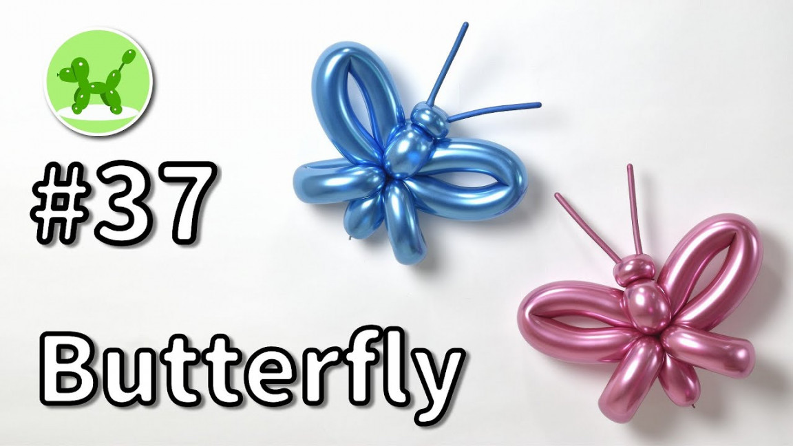 Butterfly - Balloon Animals for Beginners #