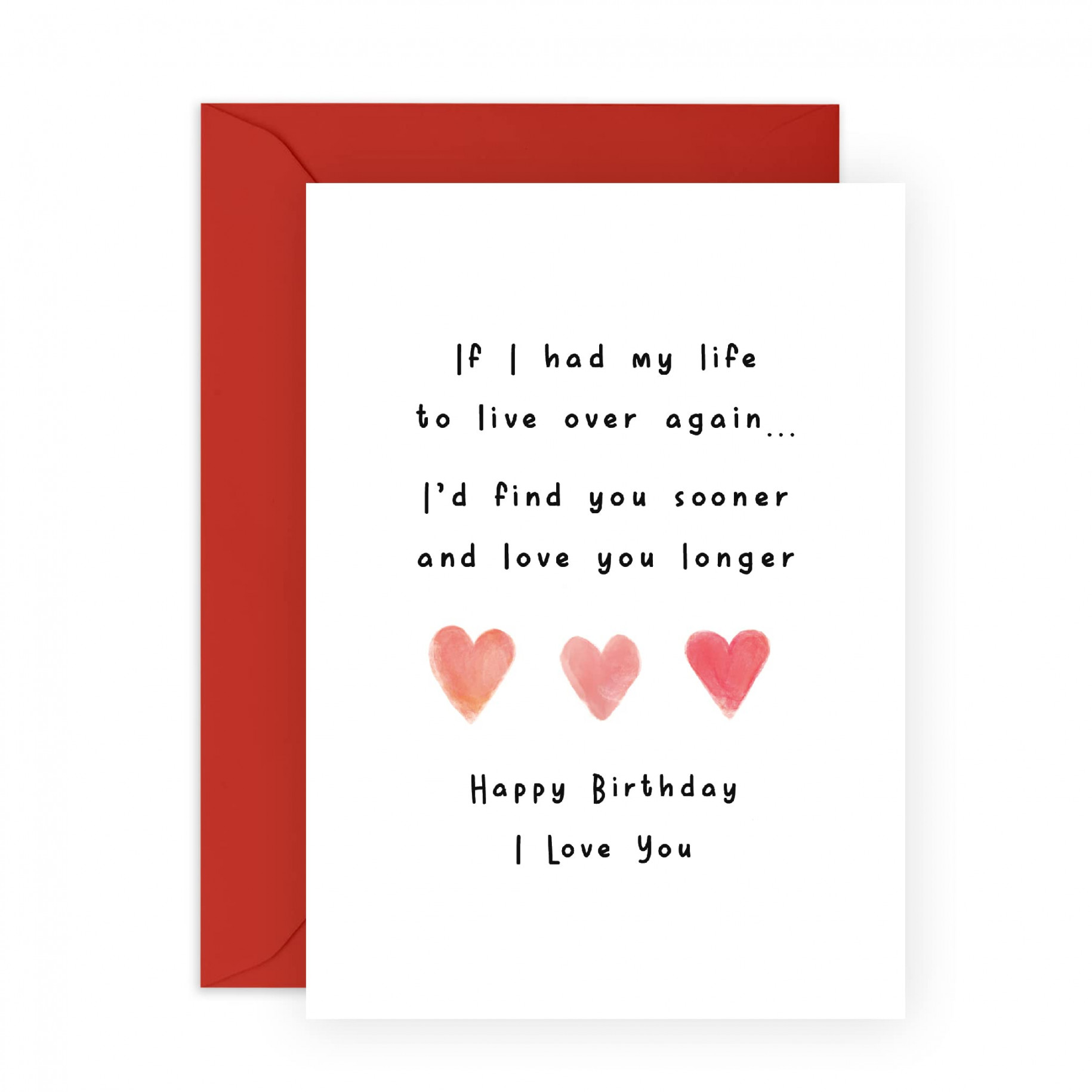 Central  Boyfriend Birthday Card - I Love You Longer - I Love You Gifts  for Him or Her - Cute BirtSee more Central  Boyfriend Birthday Card - I