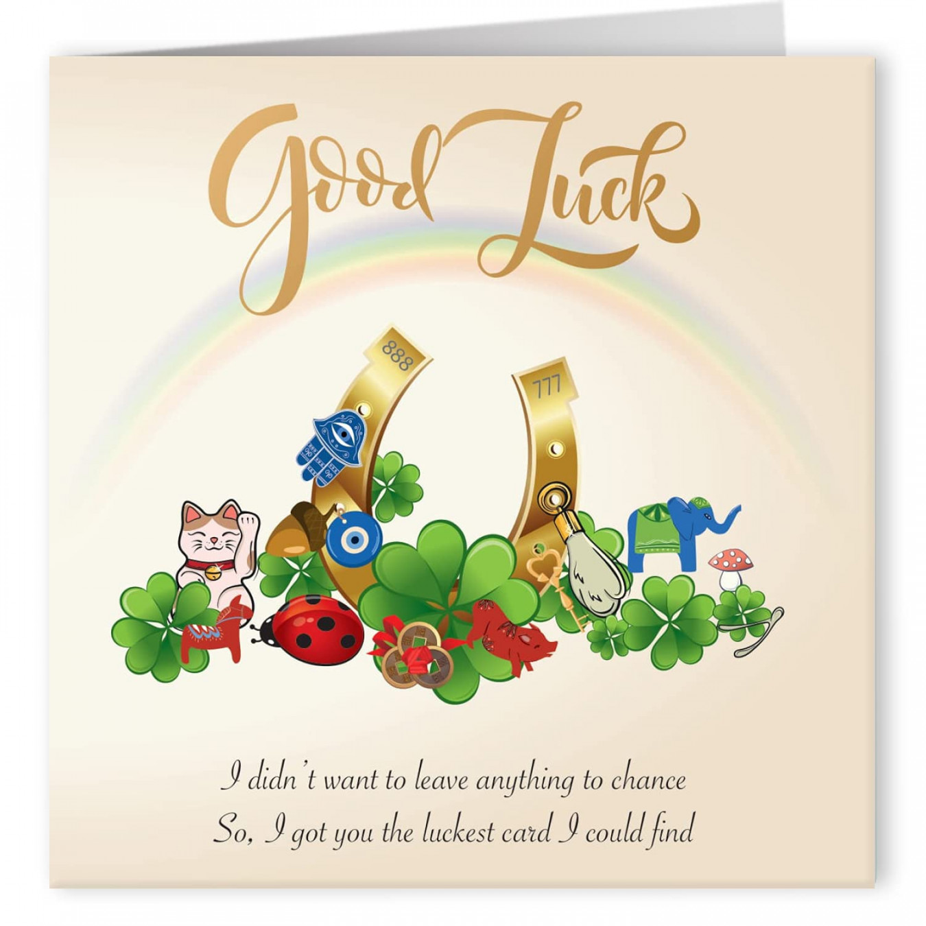 Cult Kitty - Good Luck - Promotional Card for Him - New Job Card for Her -  Good Luck Card - CongratuSee more Cult Kitty - Good Luck - Promotional