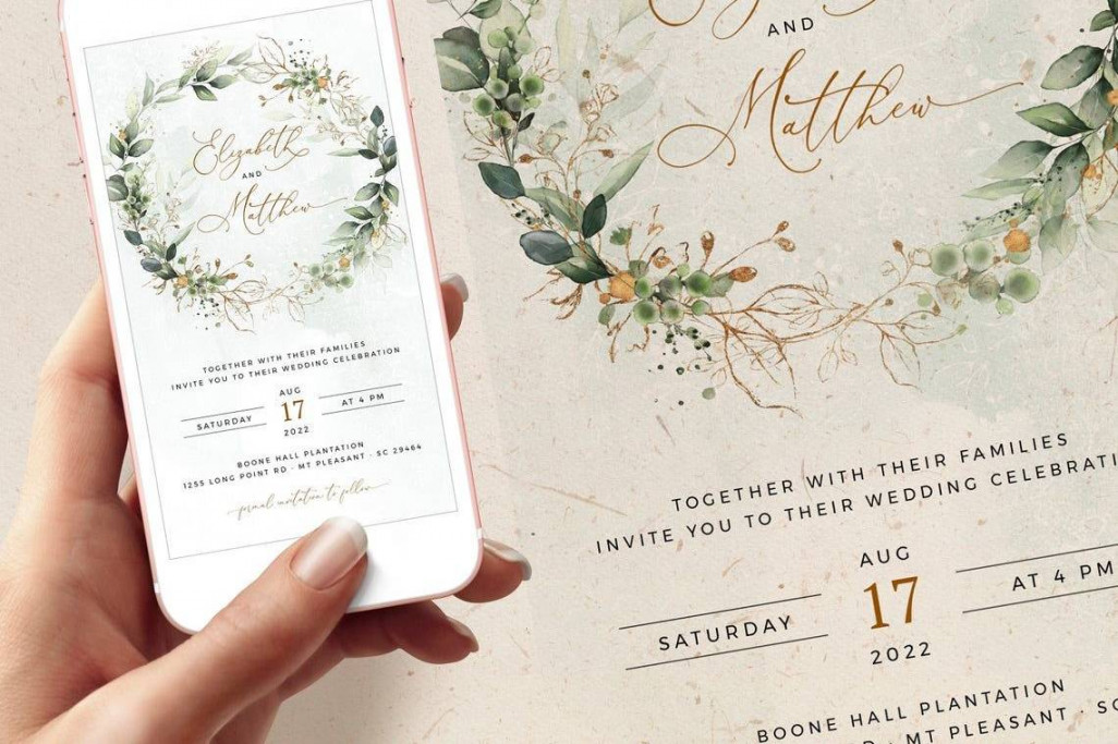 Digital Wedding Invitations: Electronic Wedding Invitations & How