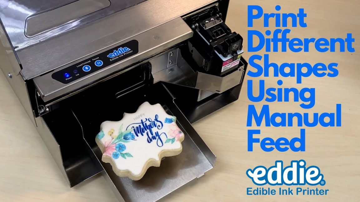 Eddie The Edible Ink Printer : Drucken Sie direkt auf Kekse