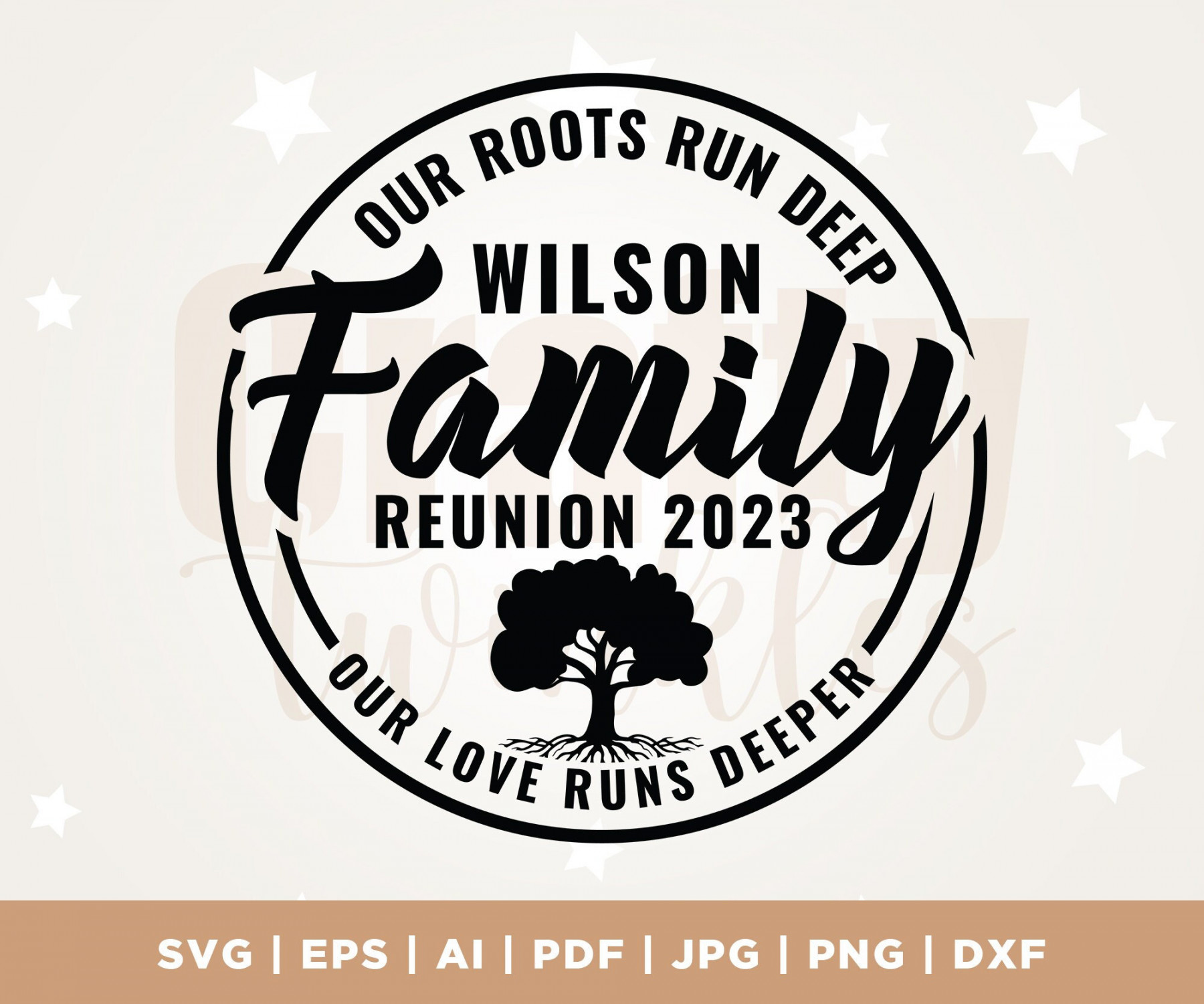 Family reunion logo - Etsy