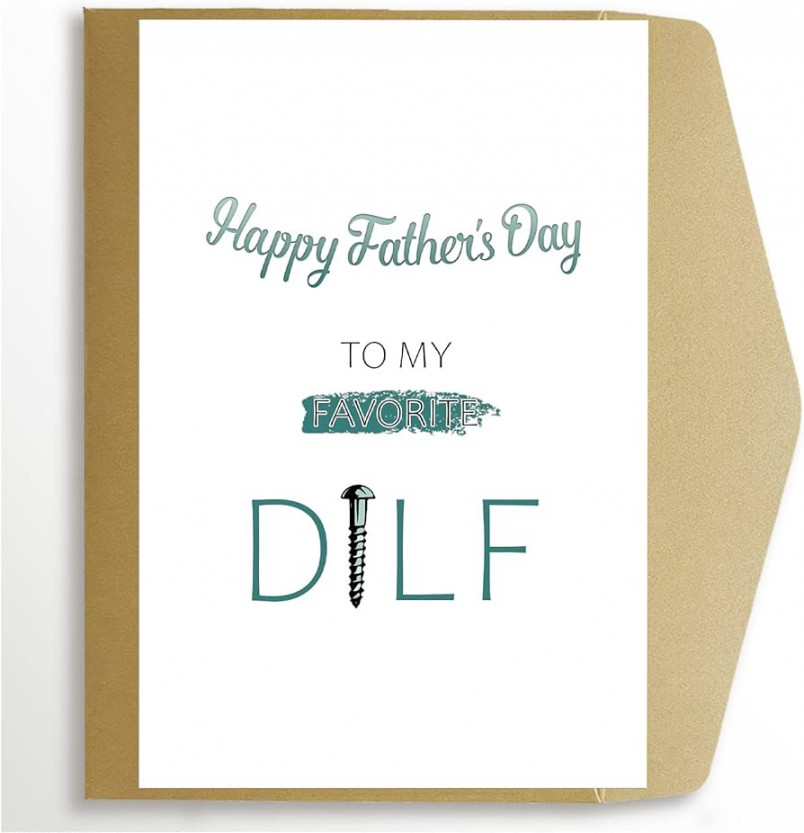 Fathers Day Card from Wife Funny Fathers Day Card for Husband