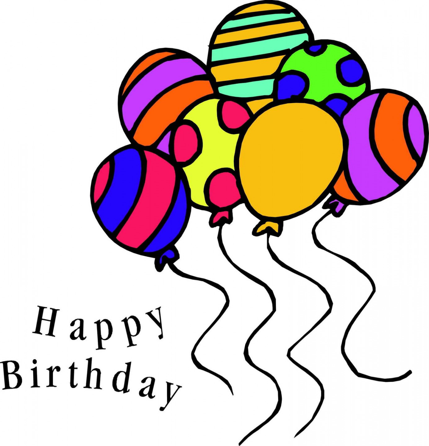 Free birthday free happy birthday balloon clip art   Happy