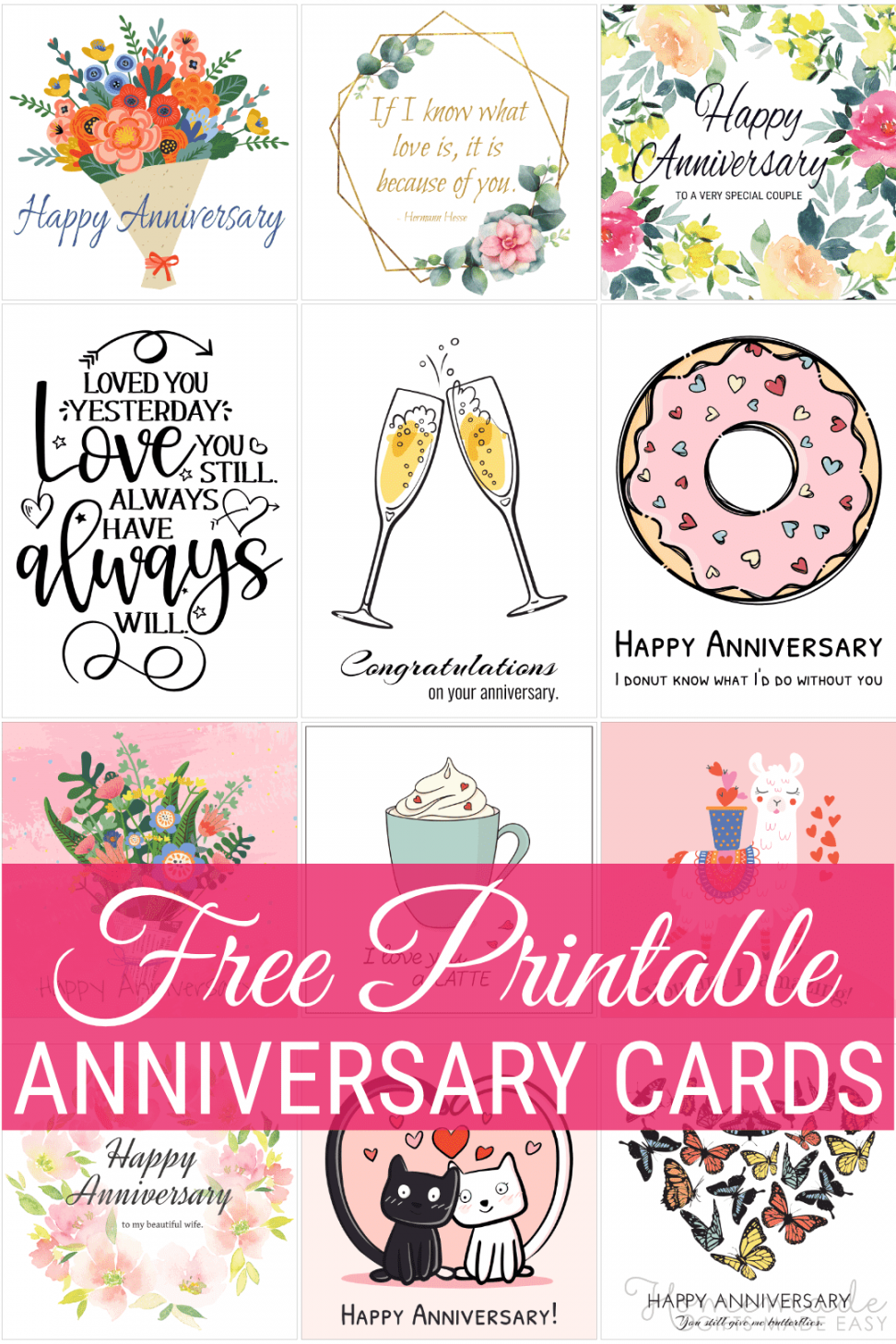 Free Printable Cards for all Occasions