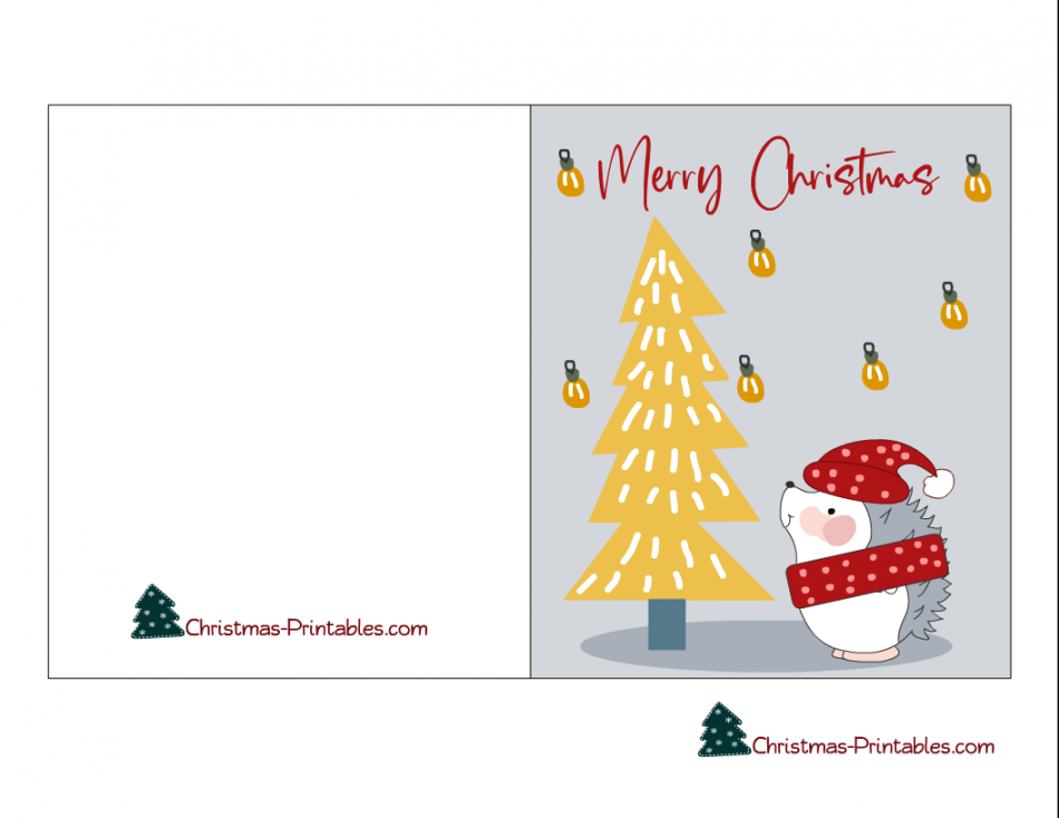 Free Printable Christmas Cards