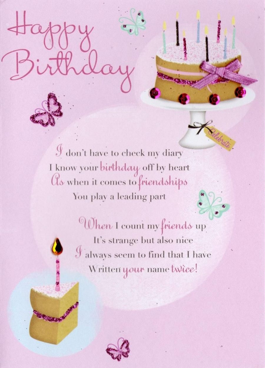 Friend Happy Birthday Greeting Card  Cards  Happy birthday card