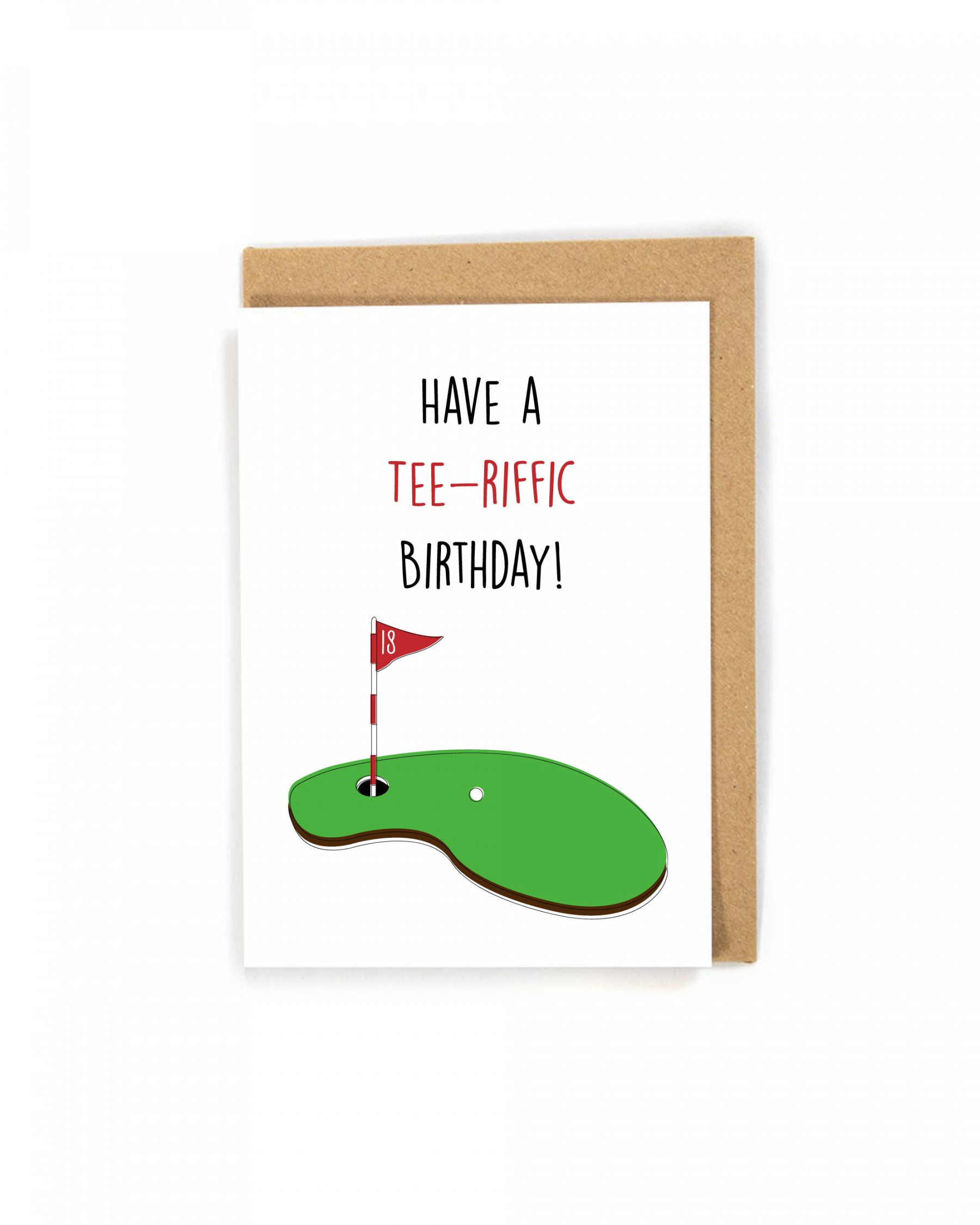 Golf Birthday Card, Happy Birthday Card, Birthday Card for Golf Lover,  Funny Golf Birthday Card, Funny Birthday Card, Golfer Card; Custom