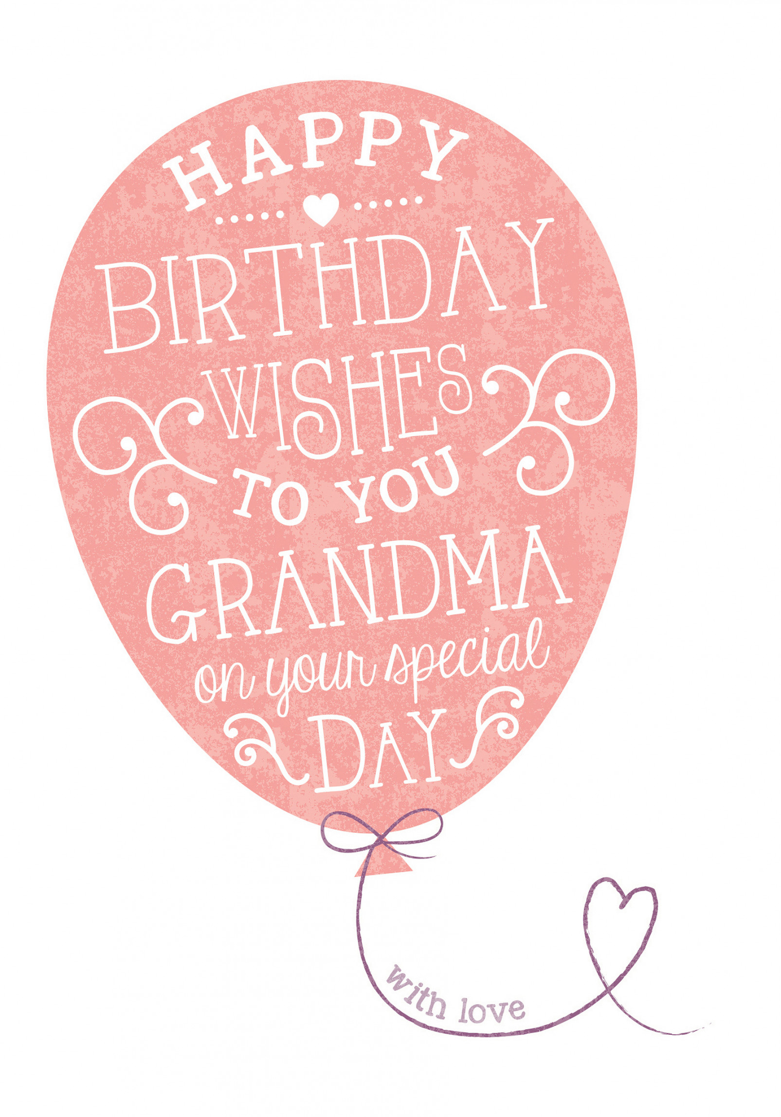 Happy Birthday Grandma  Greetings Cards Delivered  Bunches