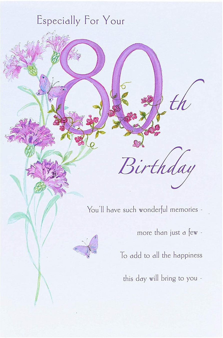 Happy th Birthday – Birthday Greeting Card