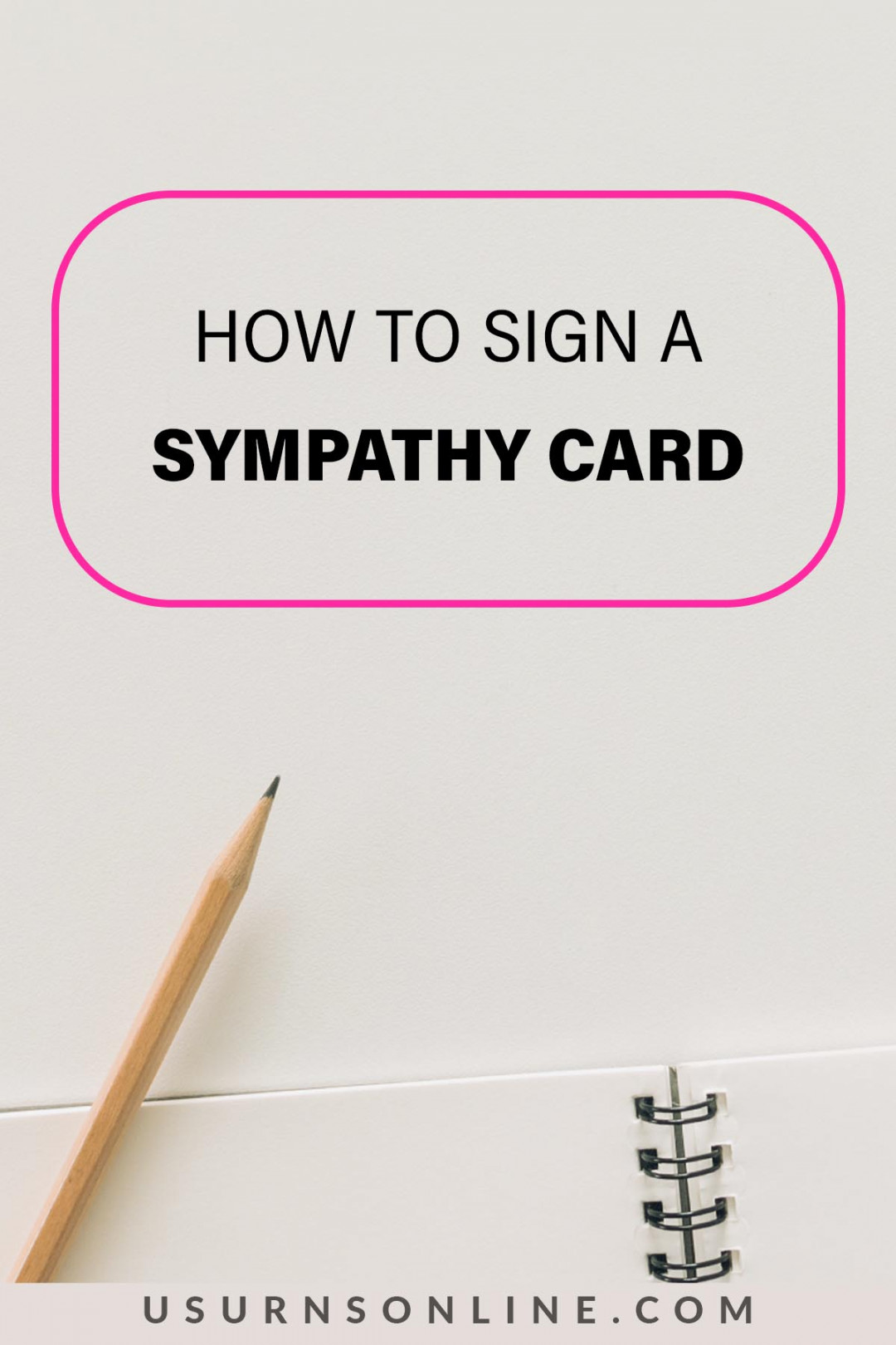 How to Sign a Sympathy Card » Urns  Online