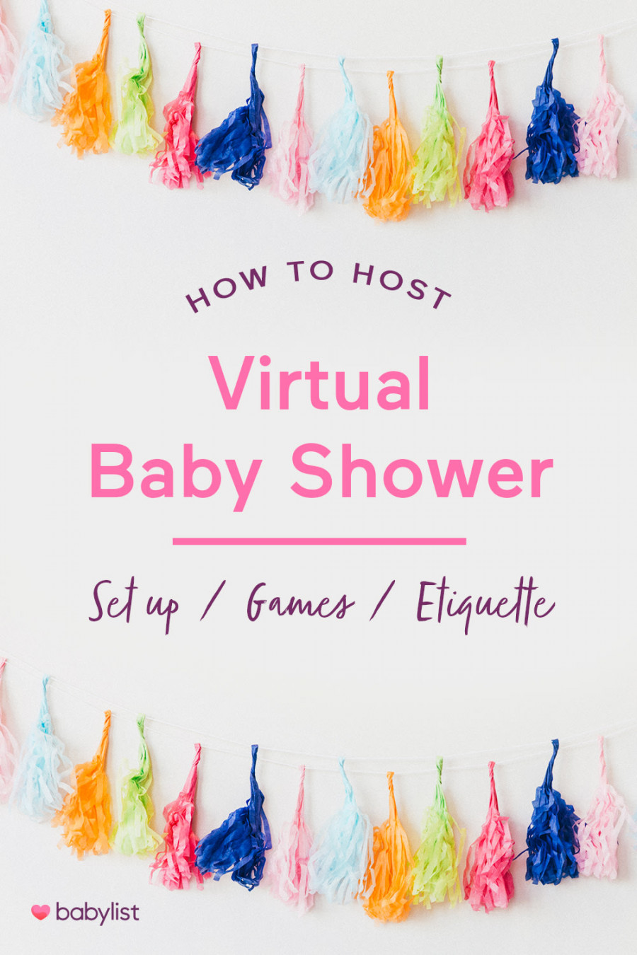 How to Throw a Virtual Baby Shower