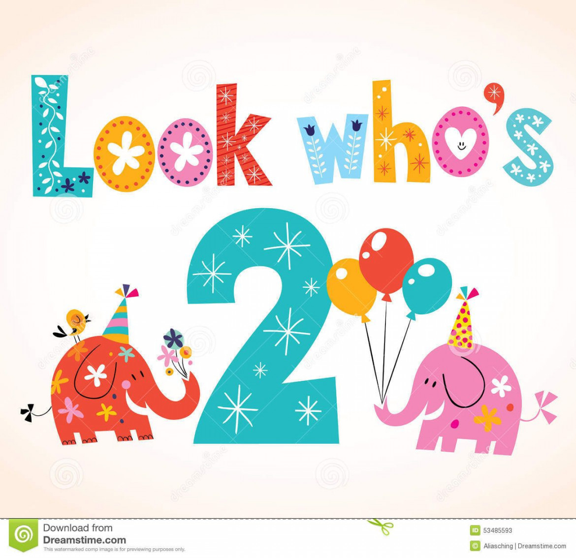 Image result for happy second birthday  Happy nd birthday, Happy