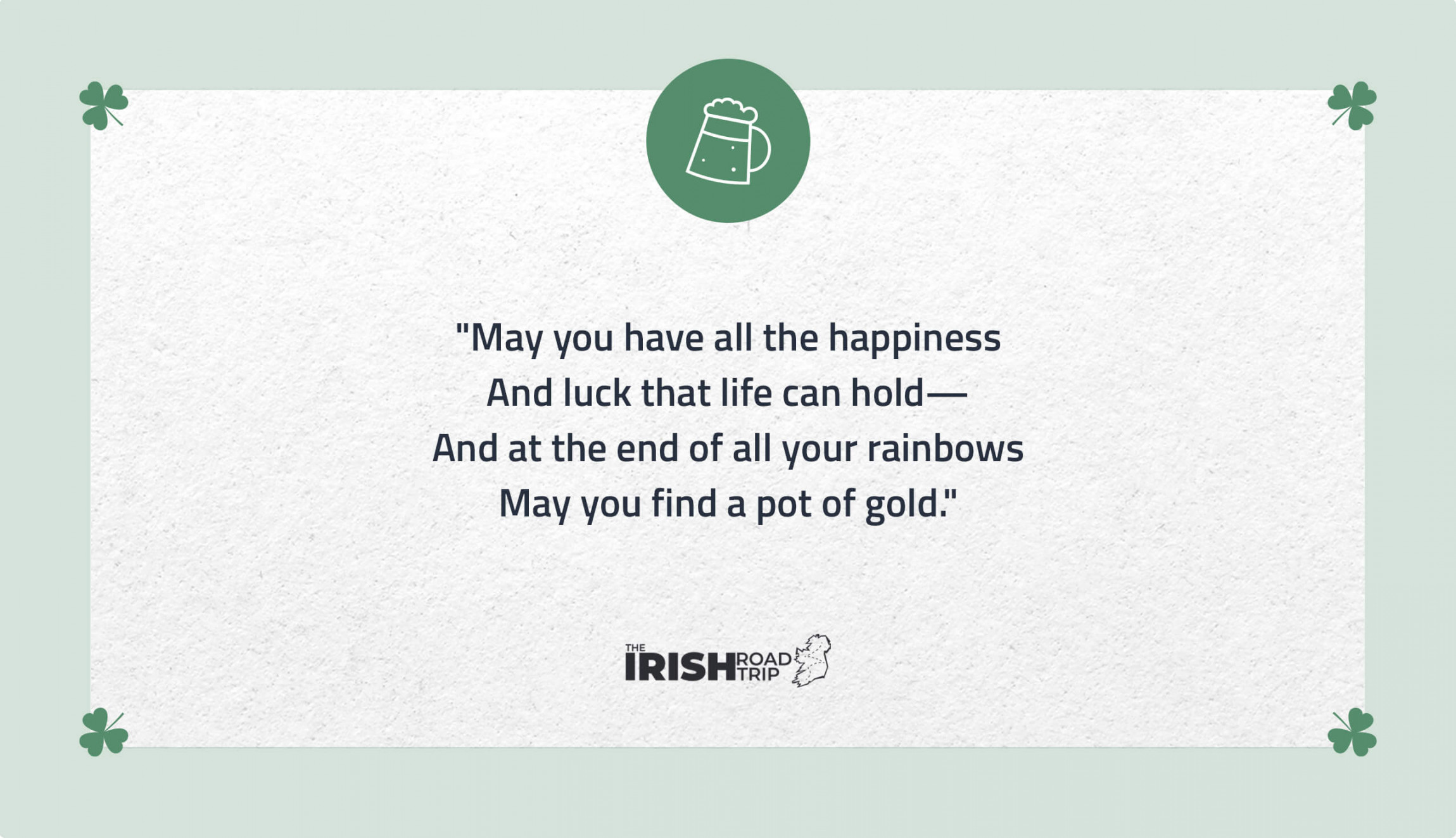 Irish Birthday Blessings + Toasts (They