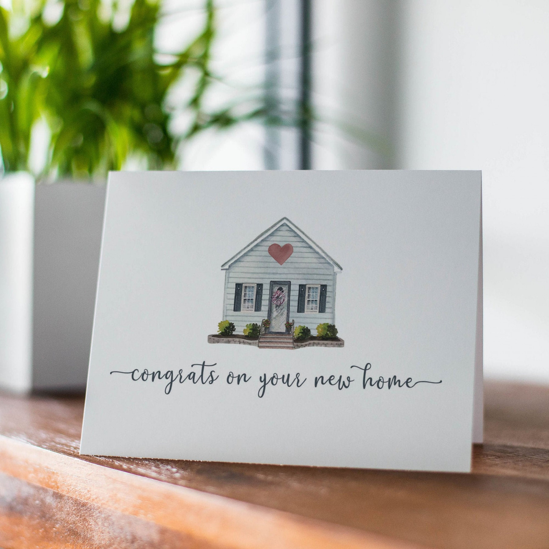 New home card Congrats on your new home Housewarming gift - Etsy