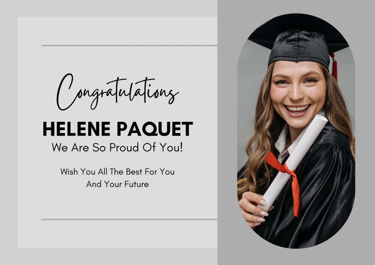 Page  - Free and customizable graduation templates