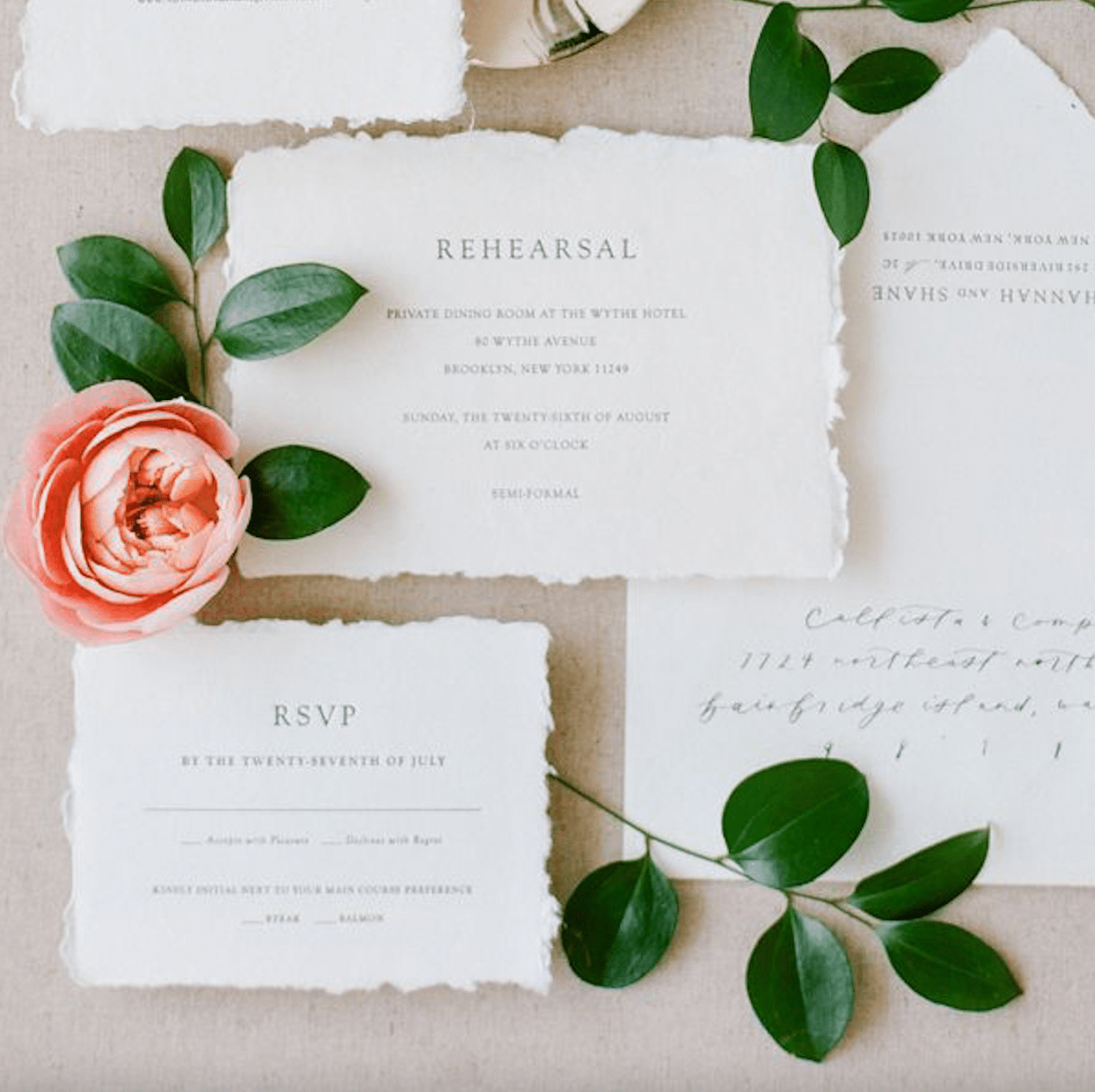 Rehearsal Dinner Invitation Wording: Etiquette and Examples