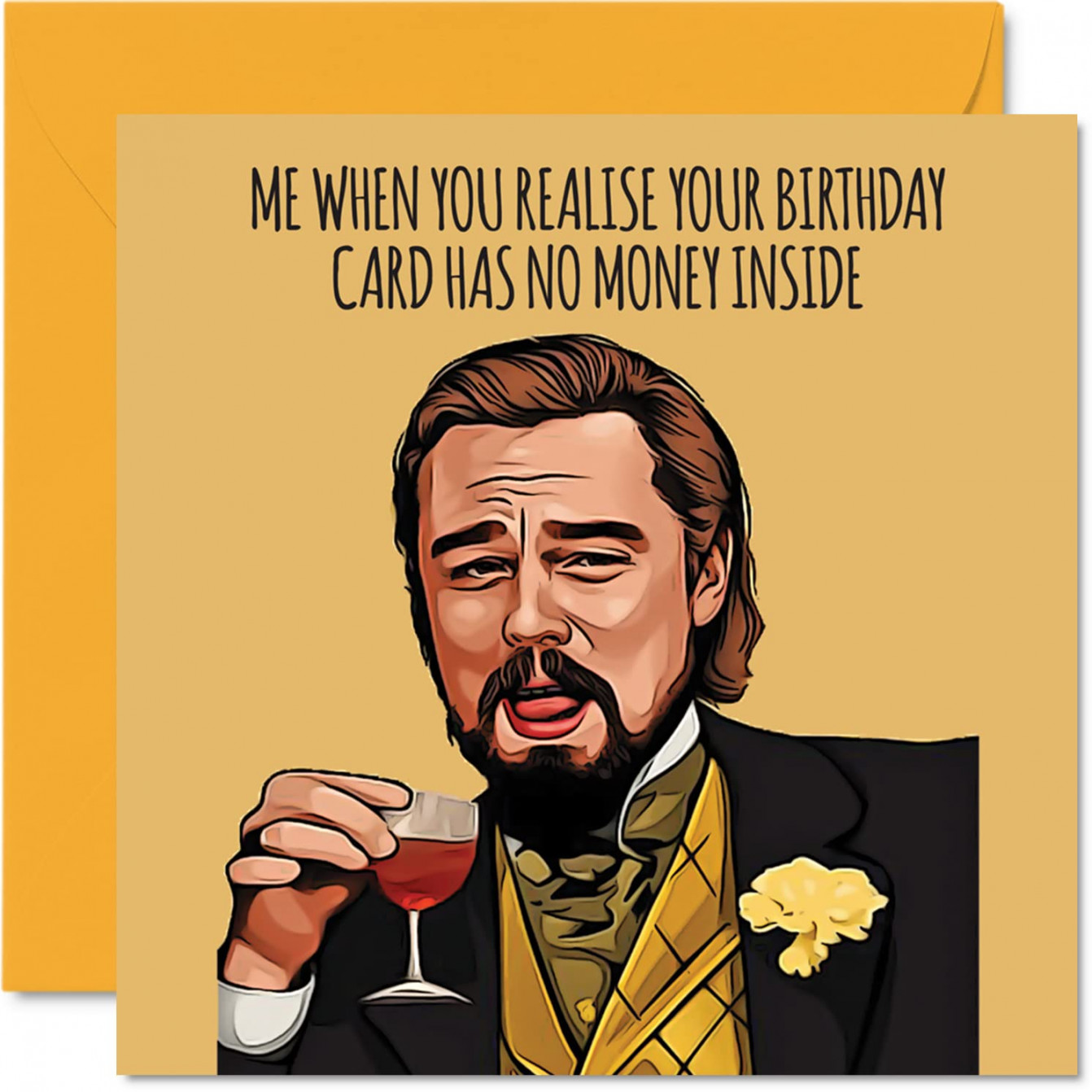 Stuff Funny Birthday Cards for Men Women - No Money Leo Meme - Rude  Birthday Cards for Mom Dad BrotSee more Stuff Funny Birthday Cards for  Men