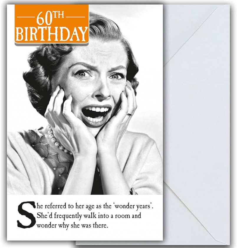 th Birthday Card For Her, Funny th Birthday Card Women, Happy