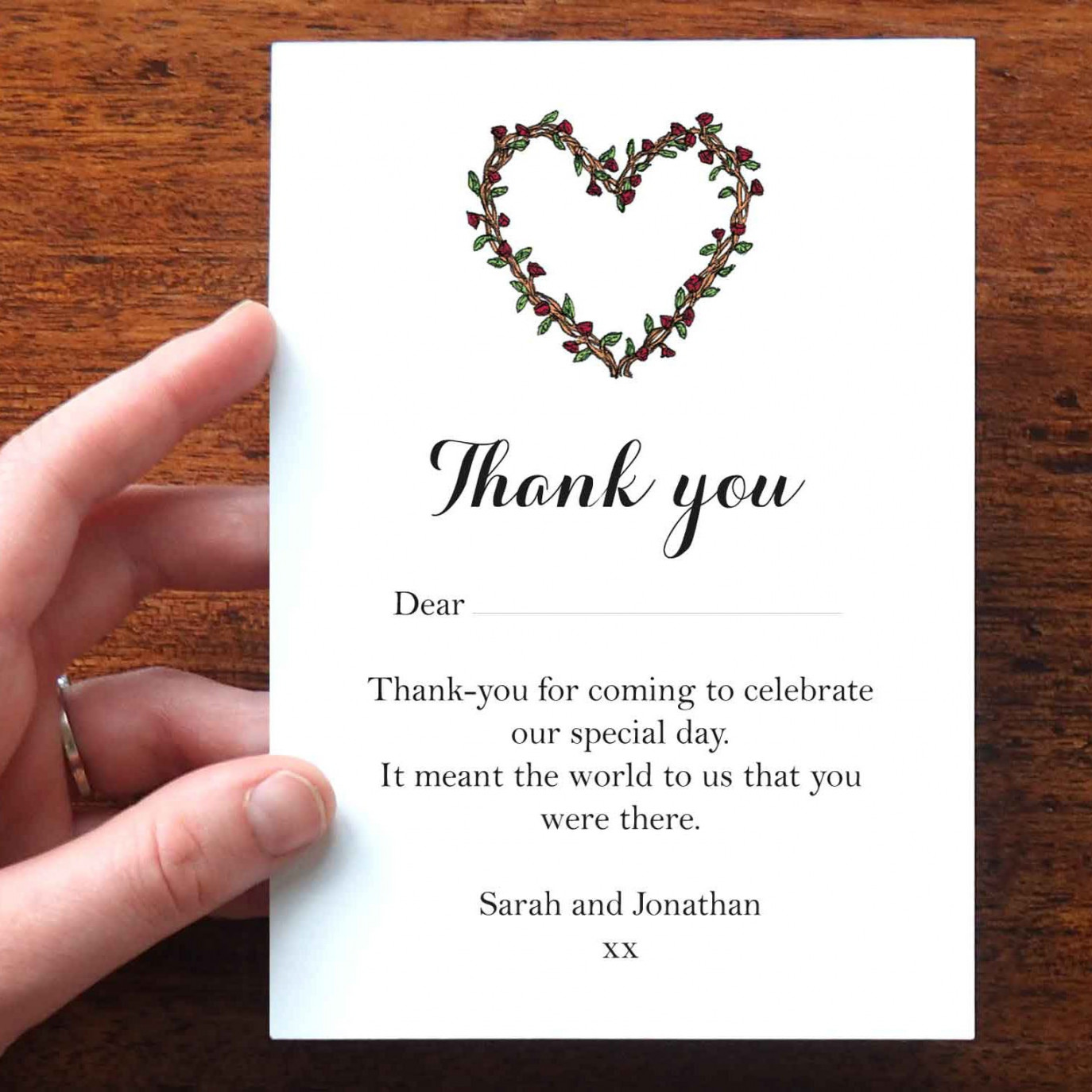 Tips For Writing Wedding Thank You Cards  The Nonsense Maker Blog