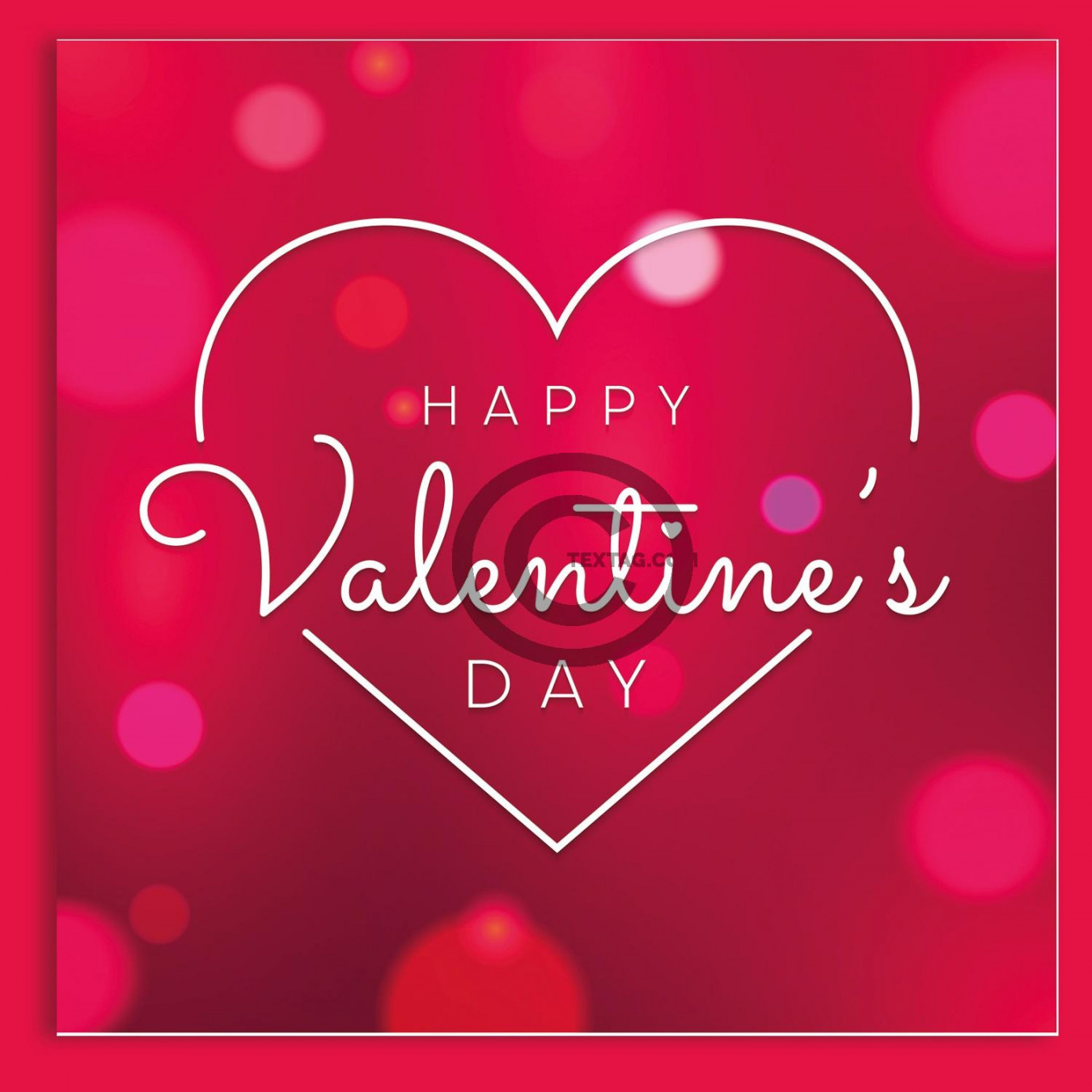 Valentinstag E-Card - Happy Valentine