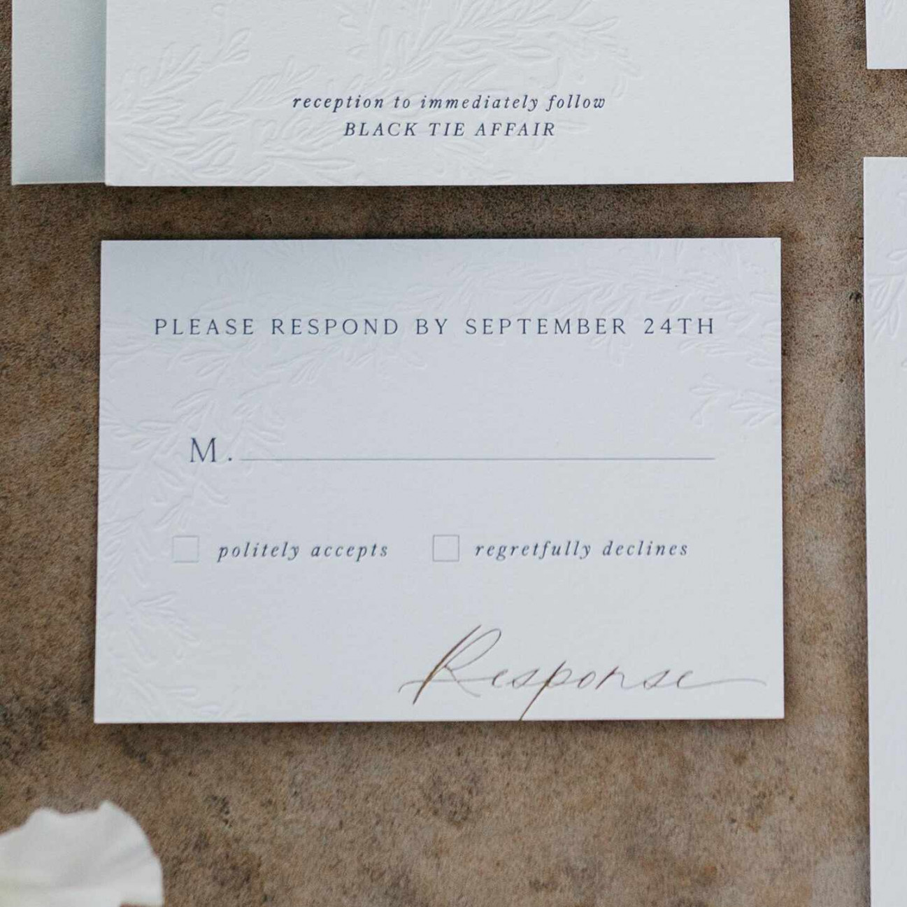 Wedding RSVP Card Wording: Tips and Examples