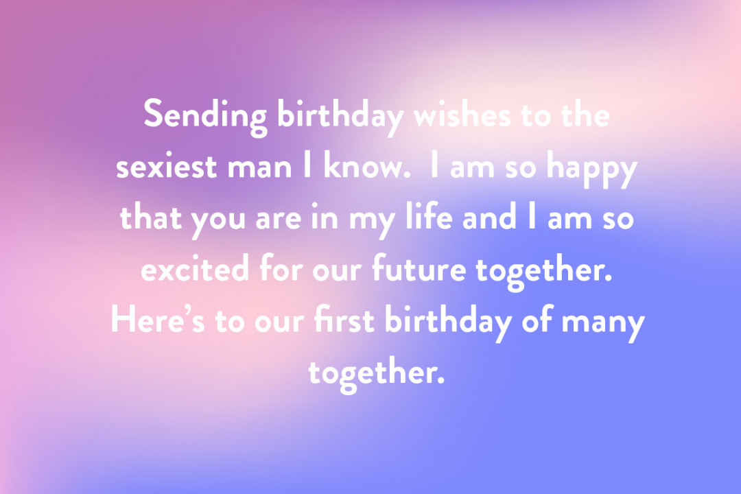 What to write in a birthday card for a girlfriend or boyfriend