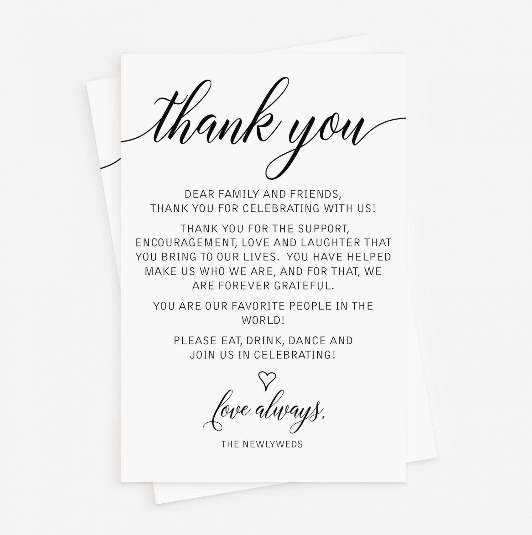 All Ewired Up  Thank You Place Cards Wedding Rehearsal Dinner Thank You  Table Sign Menu Place CardSee more All Ewired Up  Thank You Place Cards