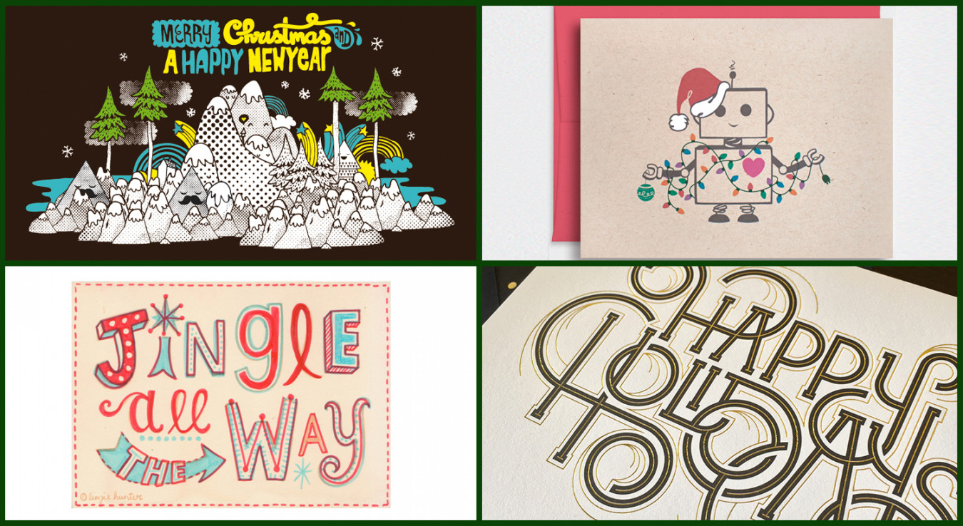 Amazing Holiday Card Designs for Inspiration  NextDayFlyers