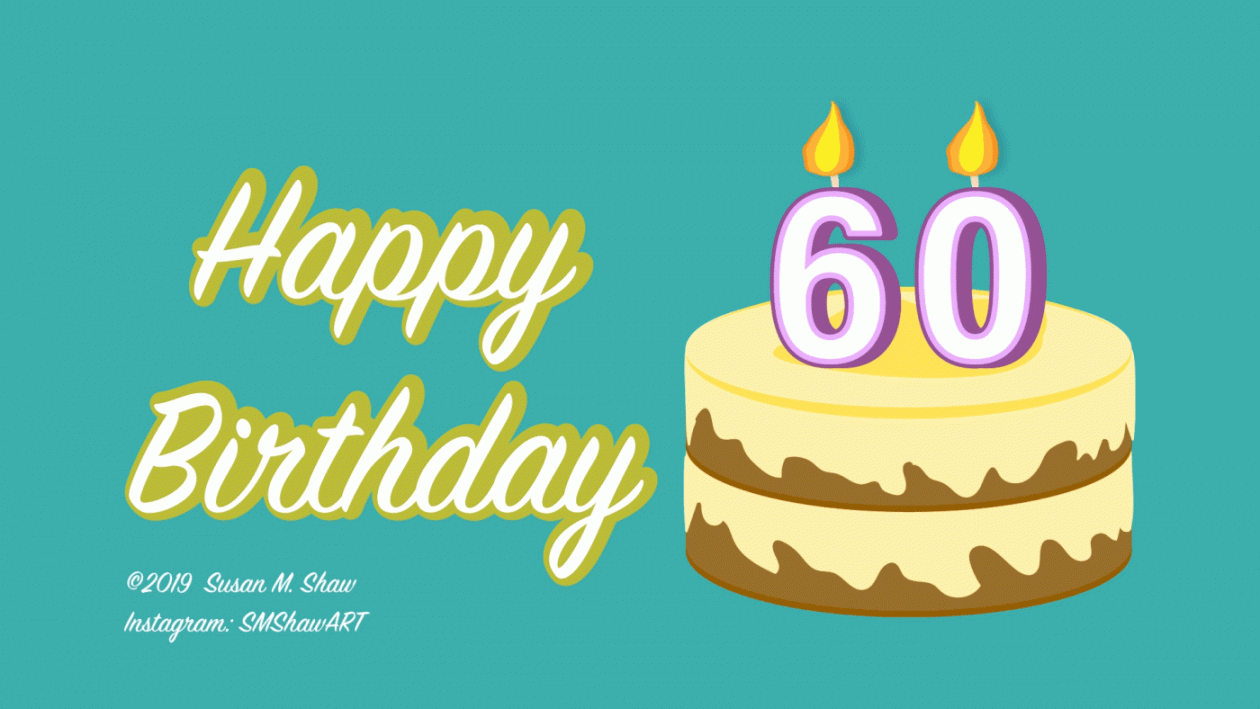 Animated Birthday GIF auf Behance