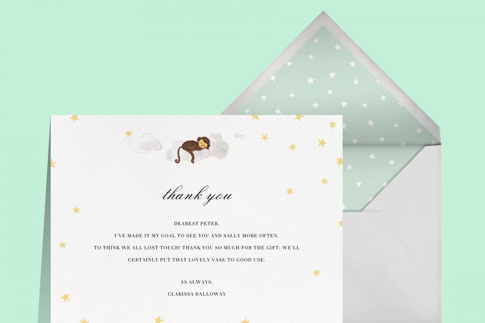 Baby Shower Thank You Card Wording Examples & Etiquette