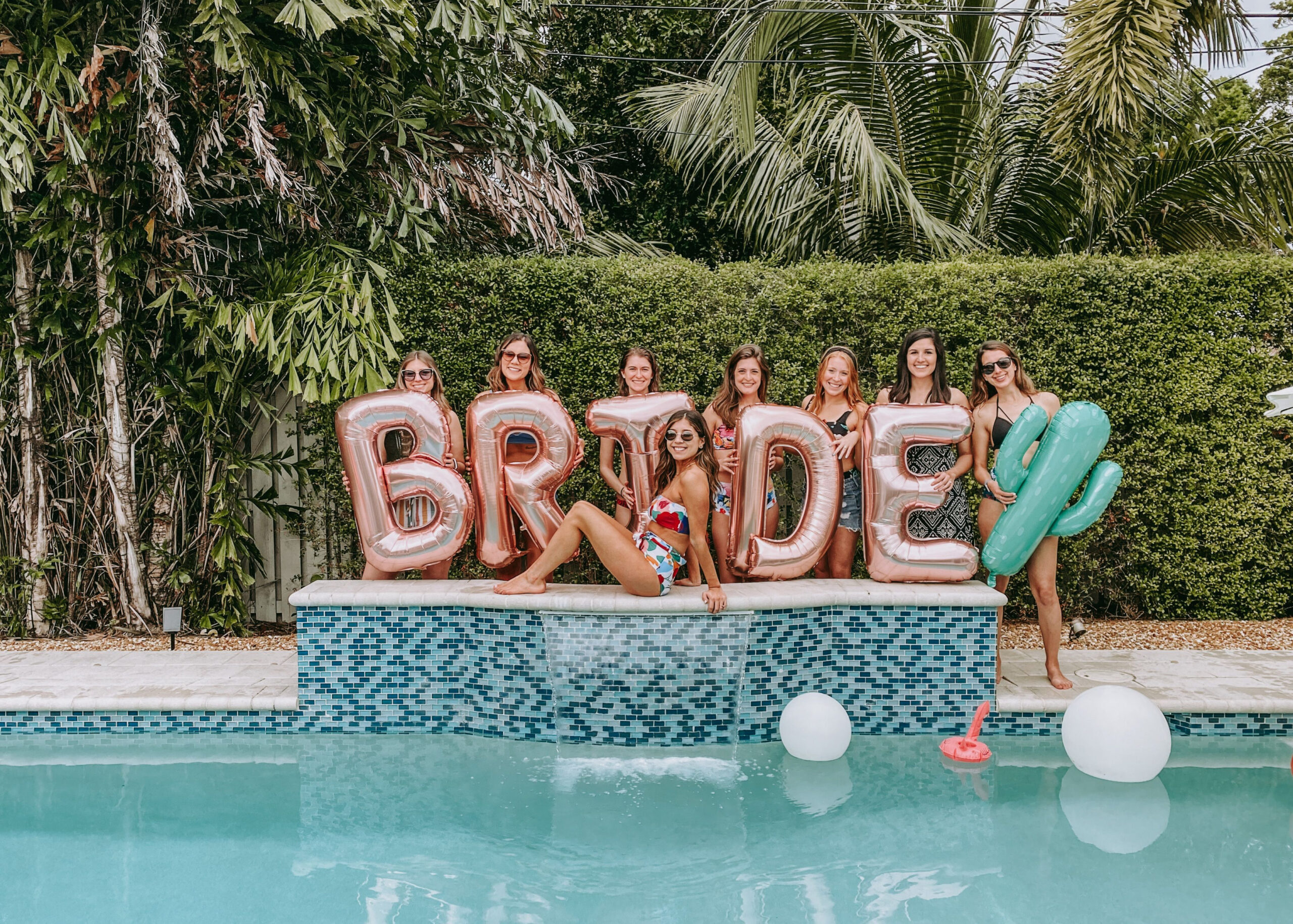 Bachelorette pool party in Florida  Bachelorette pool party