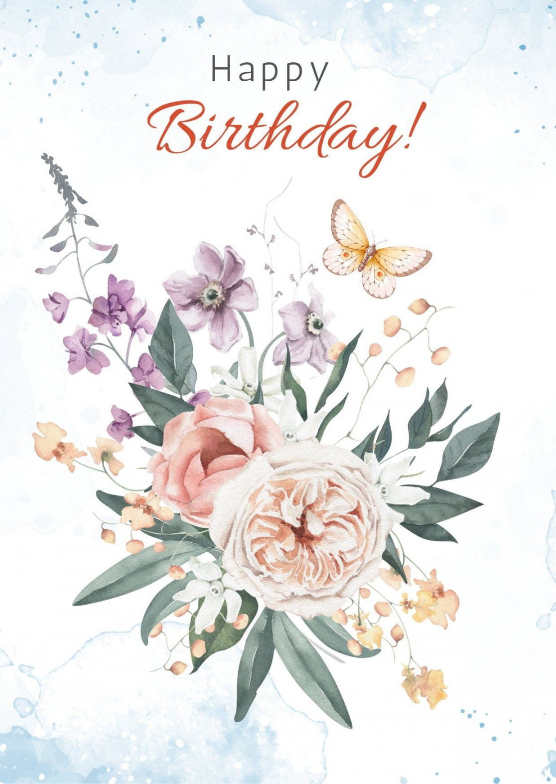 Beautiful Flower Birthday Digital Gift Card