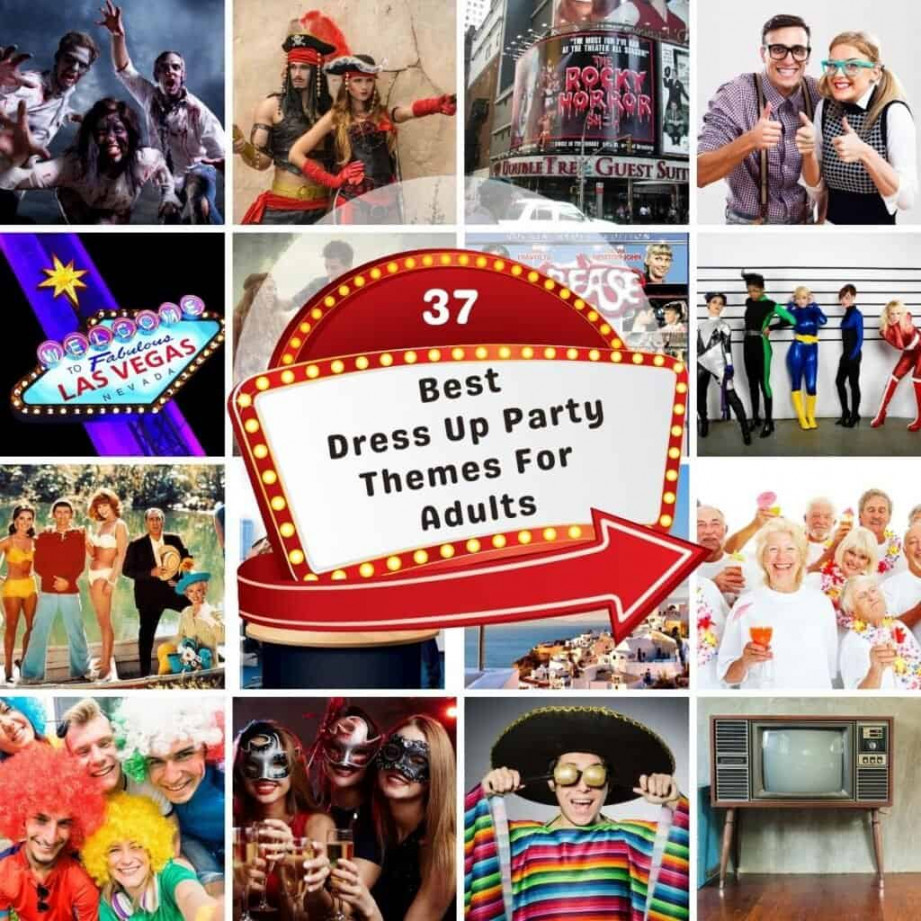 Best Dress Up Party Themes For Adults  - Intentional Hospitality