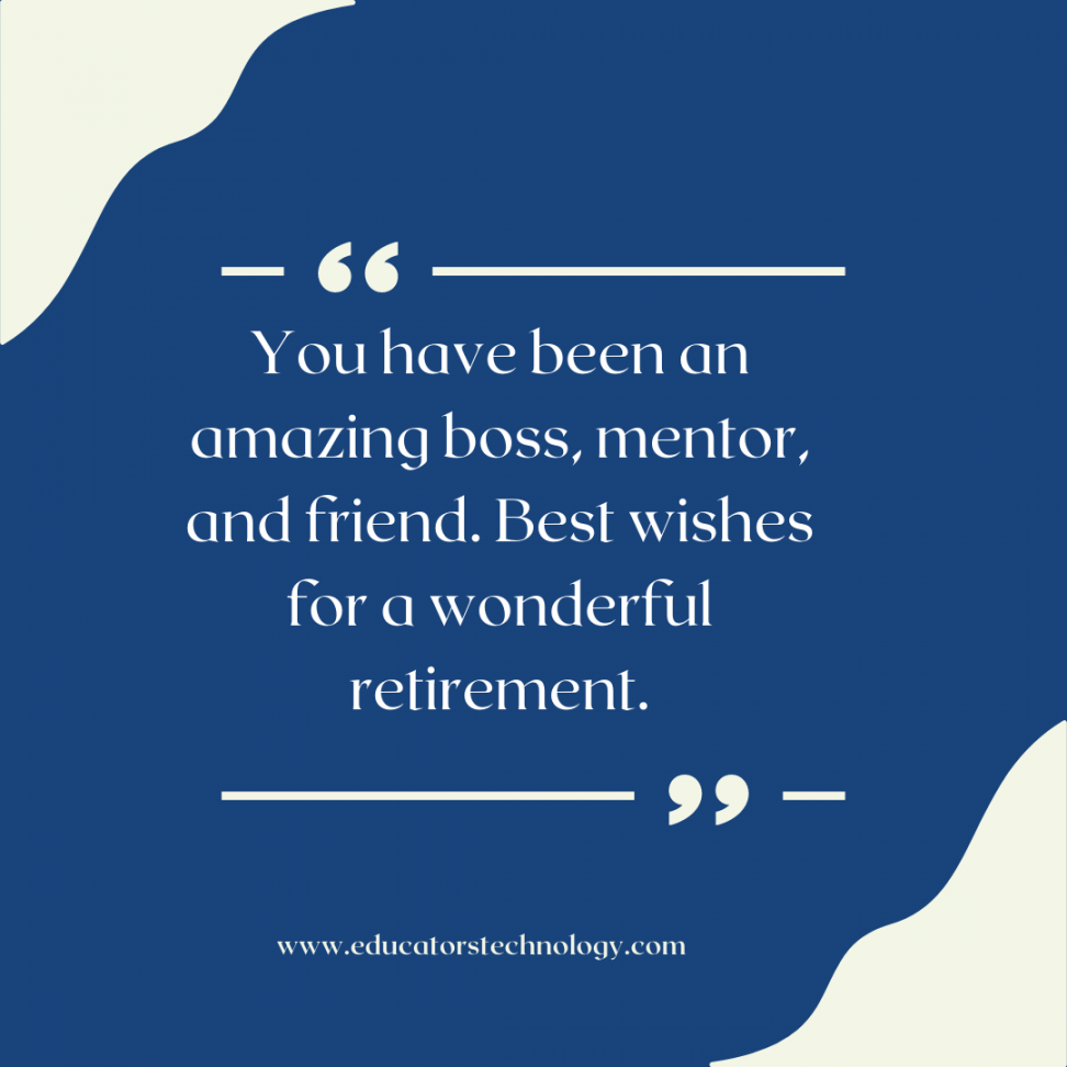 Best Retirement Wishes and Messages for Your Beloved Boss