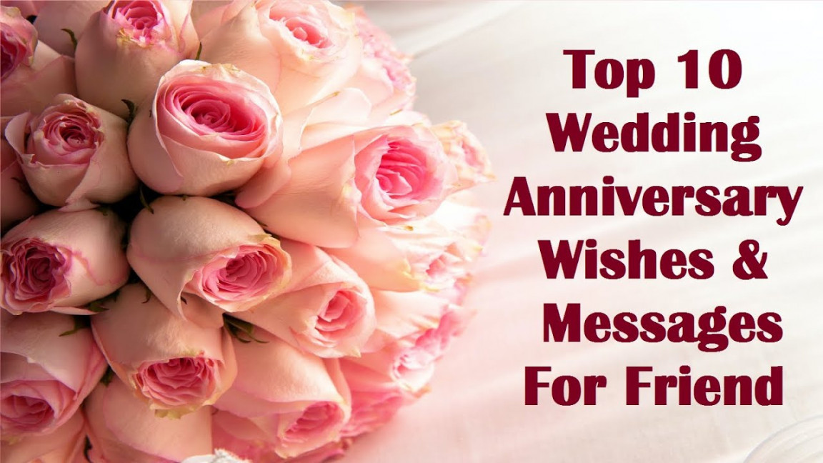 + Best Wedding Anniversary Wishes And Quotes For Friends