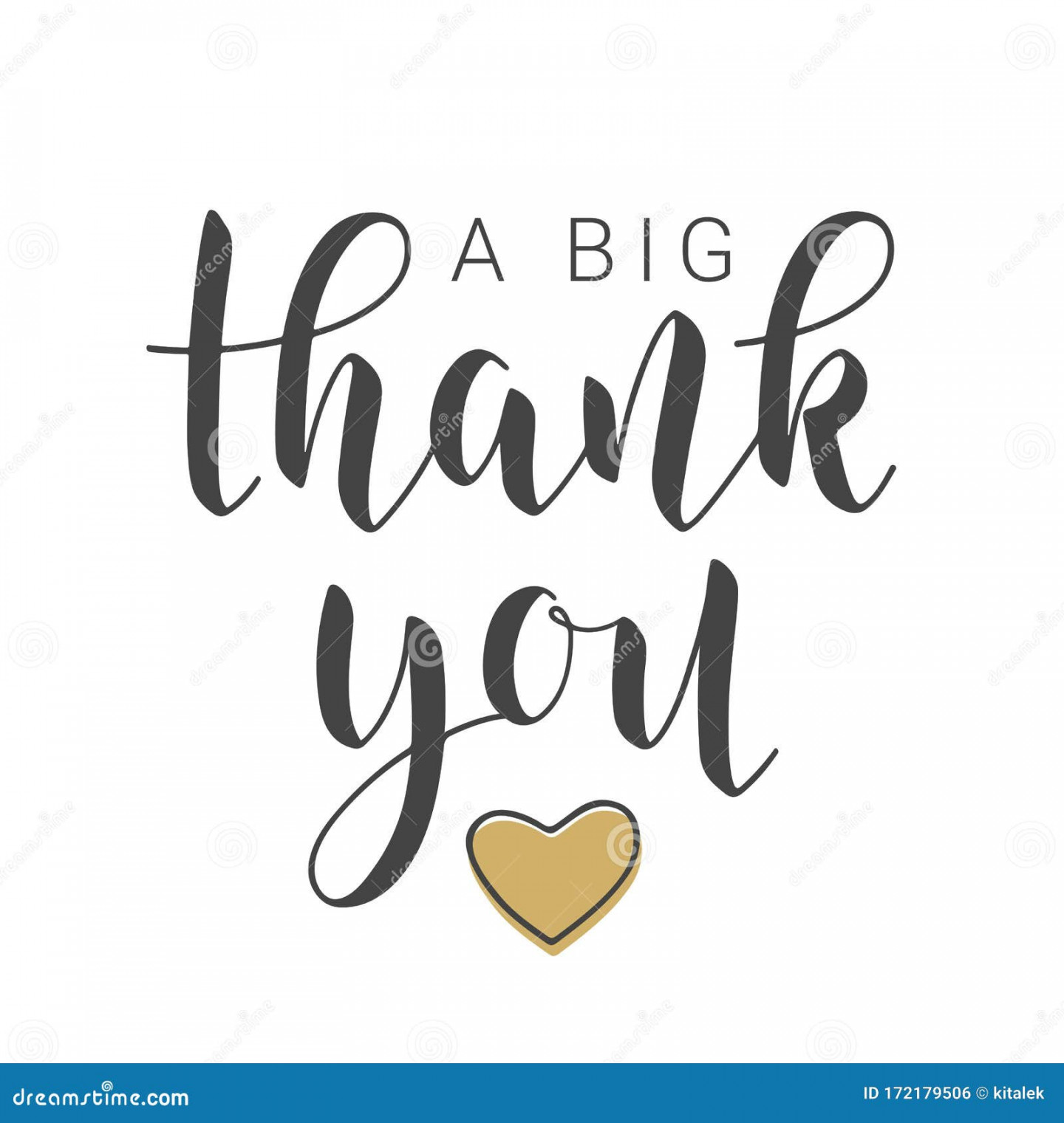 Big Thank You Stock Illustrations –  Big Thank You Stock