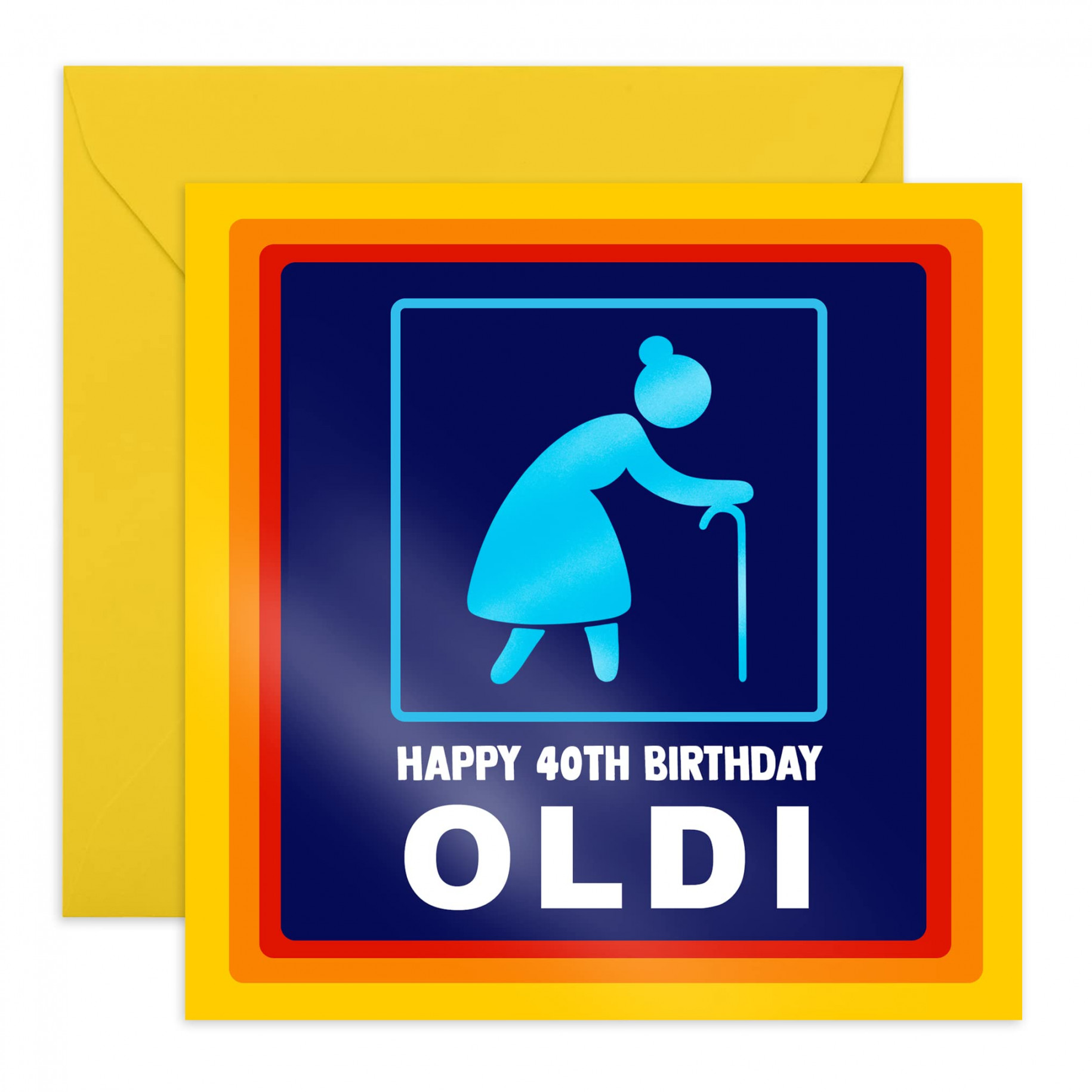 Central  - Funny th Birthday Card for Women - Happy th Birthday Oldi  - Funny Gift for Her thSee more Central  - Funny th Birthday Card