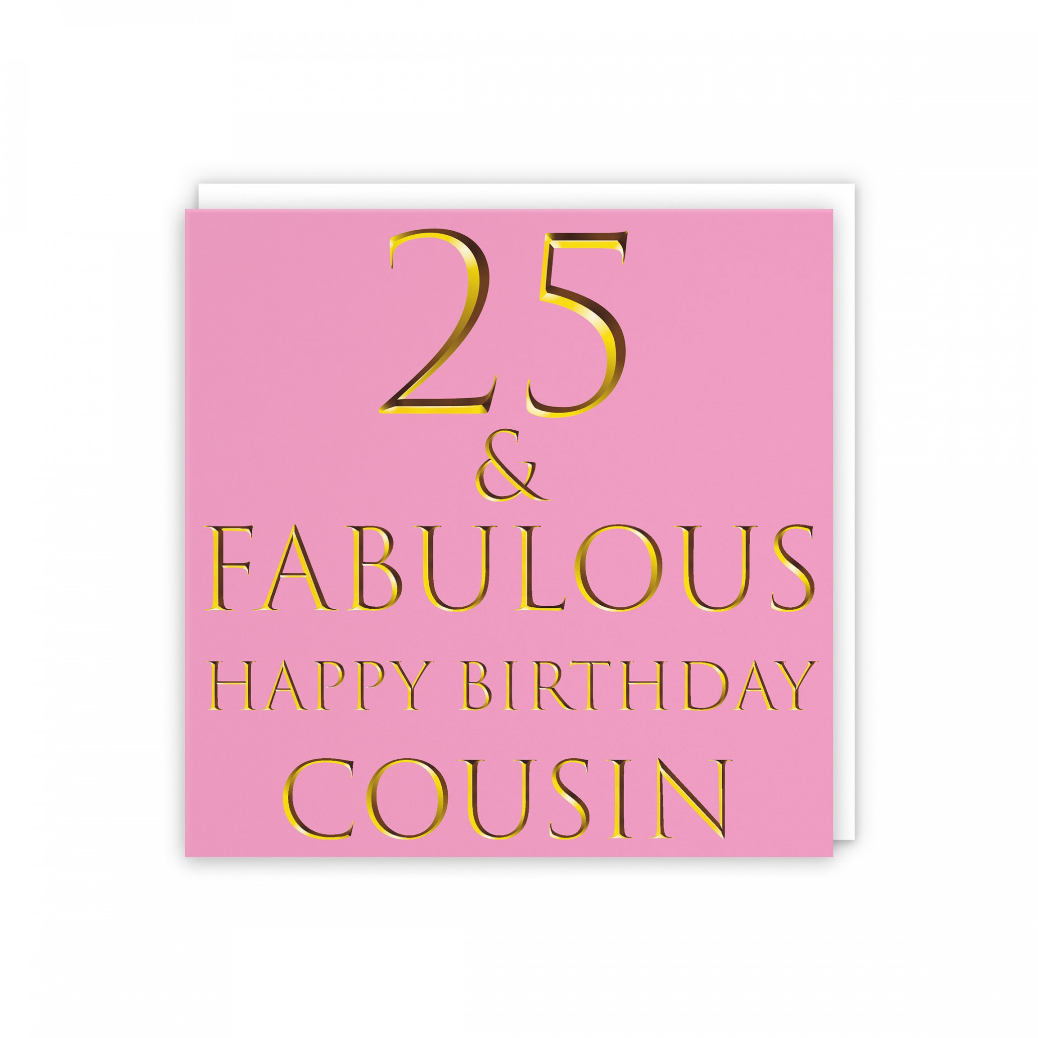 Cousin th Female Birthday Card -  & Fabulous - Happy Birthday Cousin -  Still Totally Fabulous Collection